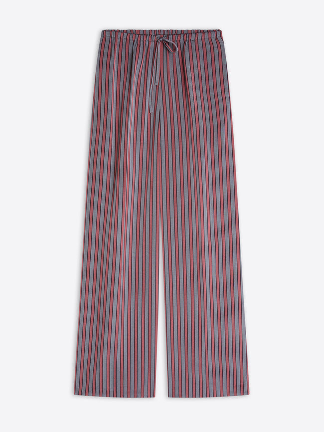 Striped pants on a white background - Dries Van Noten