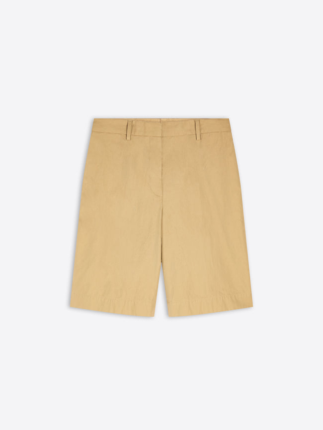 Beige shorts on a white background - Dries Van Noten