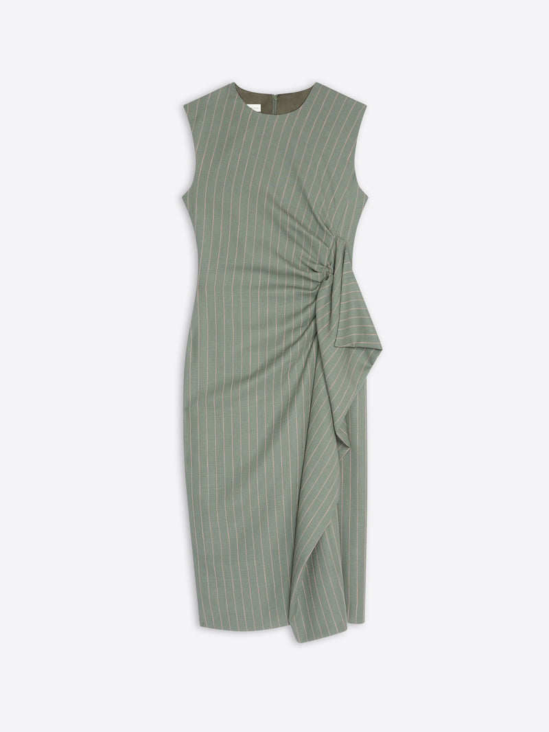 Fitted draped dress - Spring-Summer Women | Dries Van Noten Fitted draped dress - Spring-Summer Women | Dries Van Noten