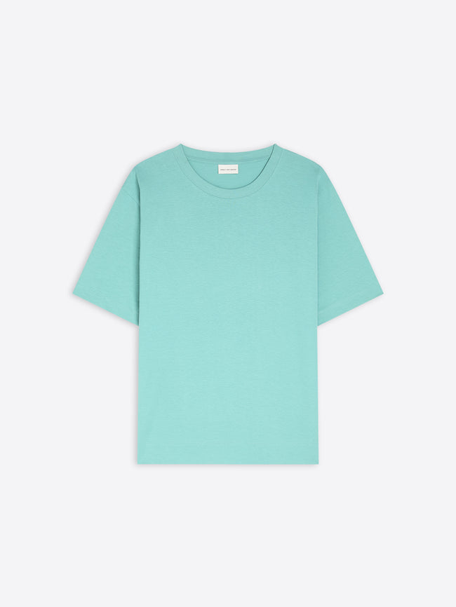 Light blue t-shirt on a white background - Dries Van Noten