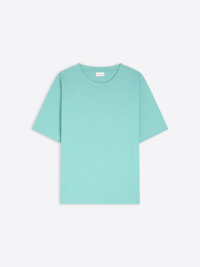 Light blue t-shirt on a white background - Dries Van Noten