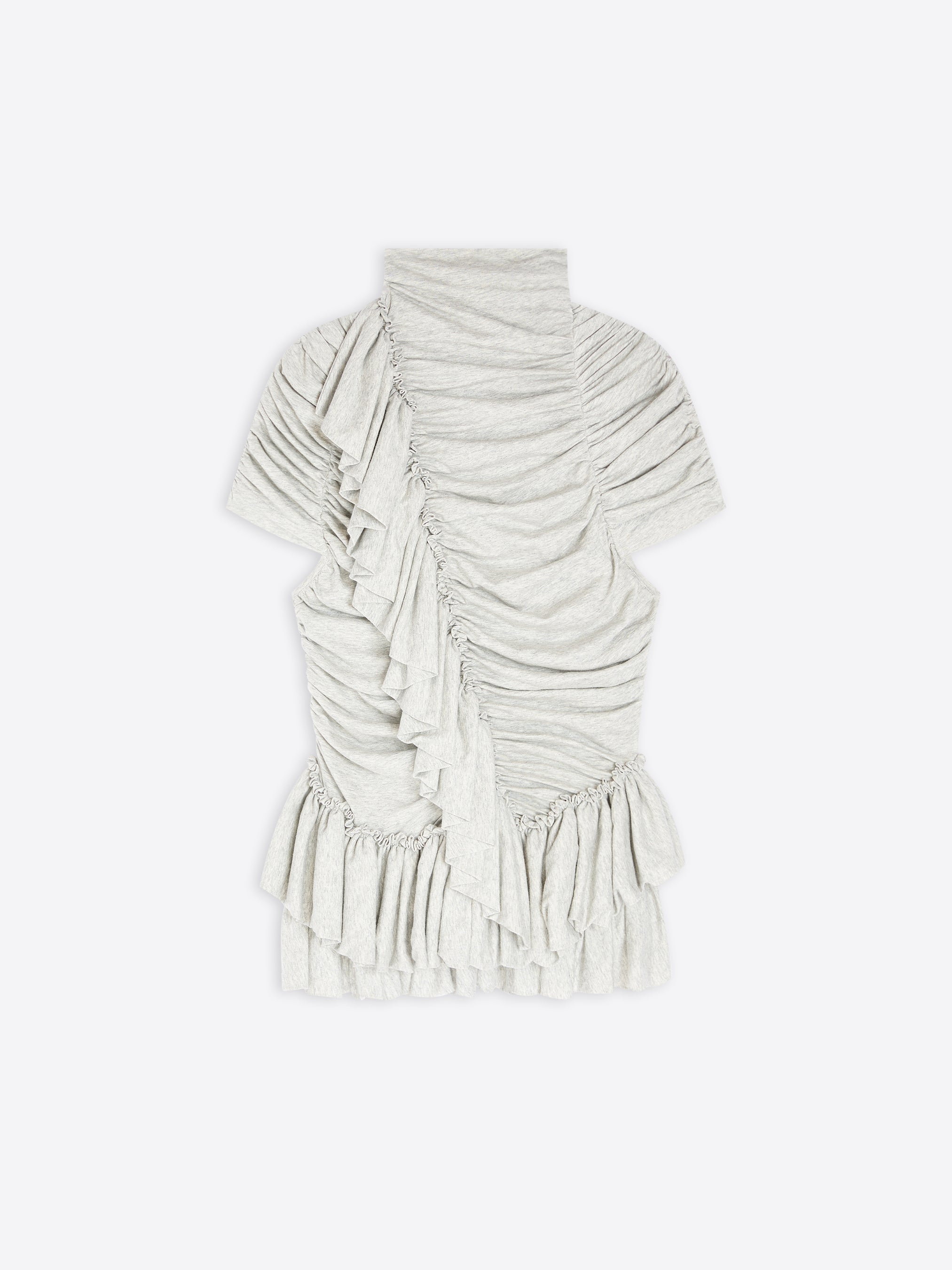 Ruffled high neck top - Spring-Summer Women | Dries Van Noten