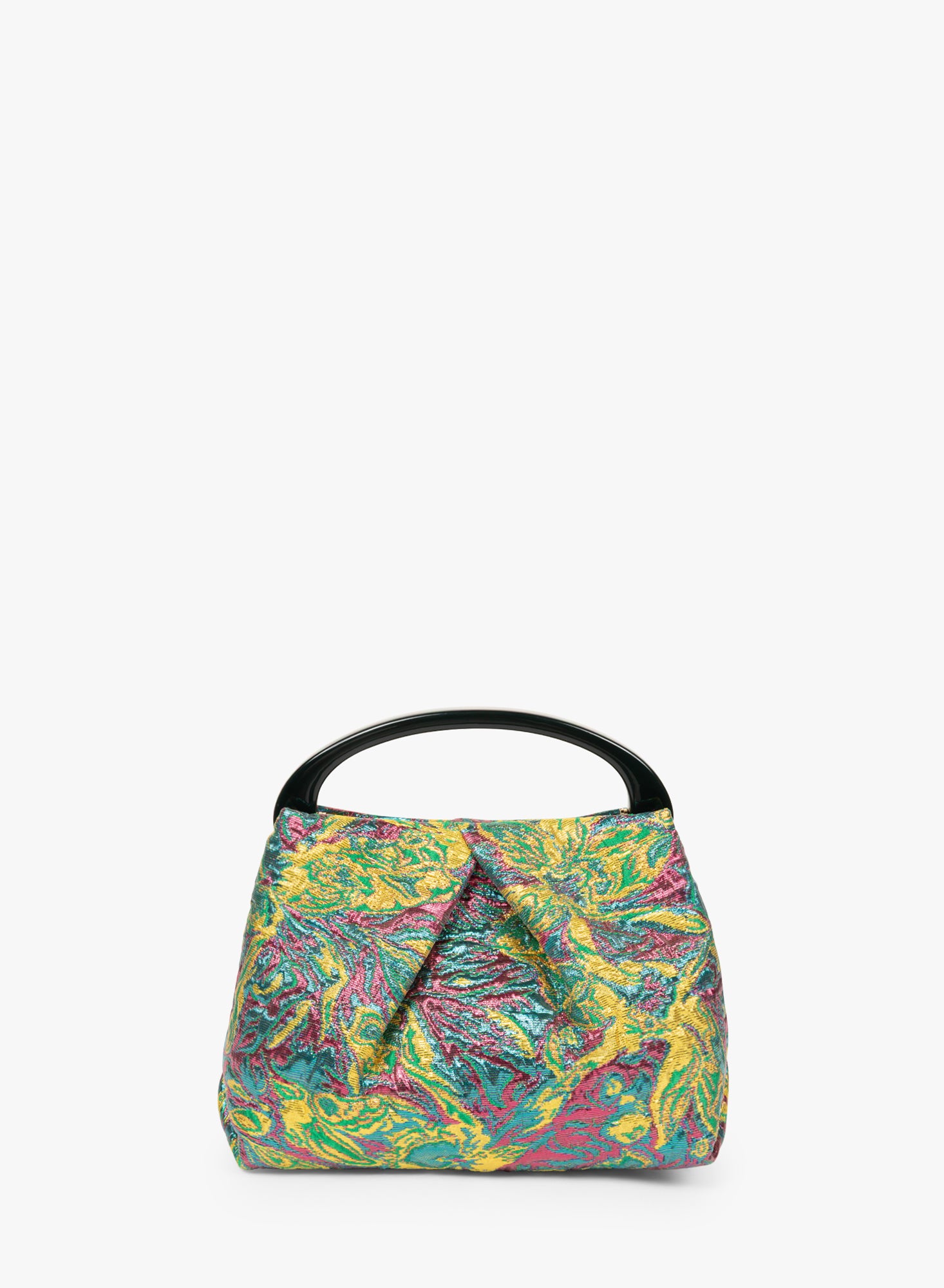 Small pleated jacquard bag - Spring-Summer Women | Dries Van Noten