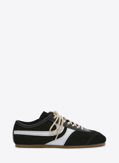 Black and white sneaker on a white background - Dries Van Noten