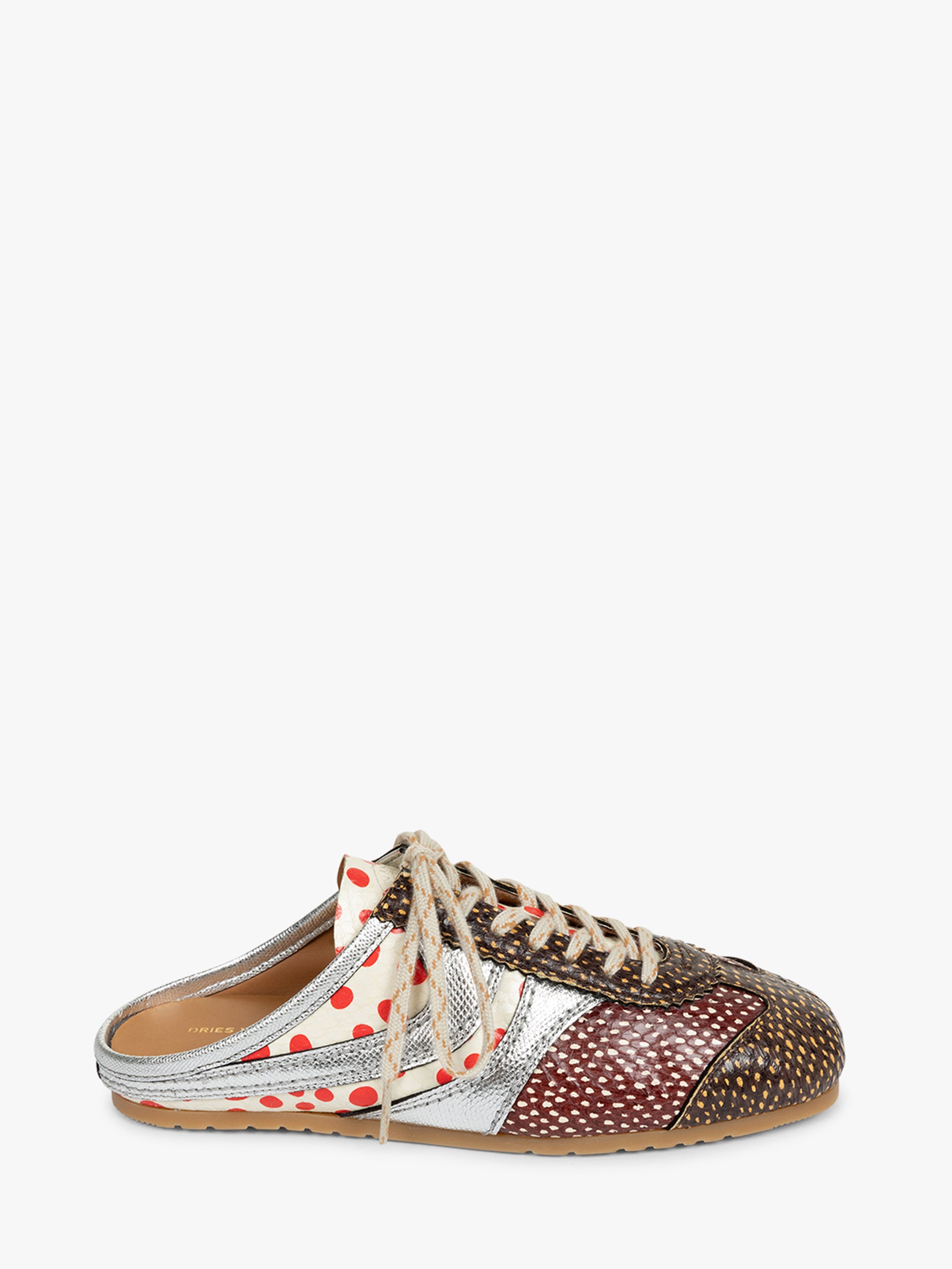 Leather sneaker mules - Spring-Summer Women | Dries Van Noten