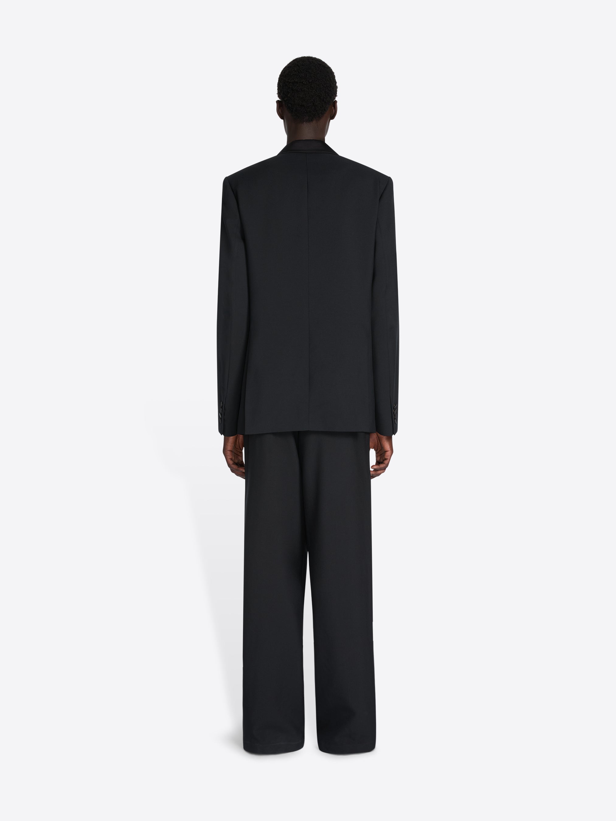 DRIES VAN NOTEN タキシードジャケット ブラック タキシードブレザー - 春夏メンズ ｜ ドリス・ヴァン・ノッテン– Dries
