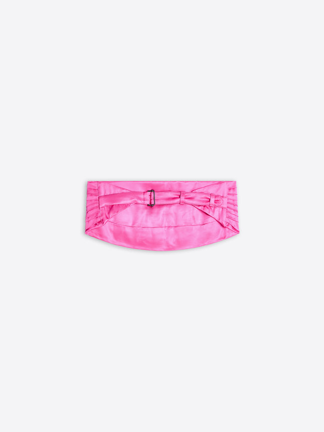Pink belt on a white background - Dries Van Noten