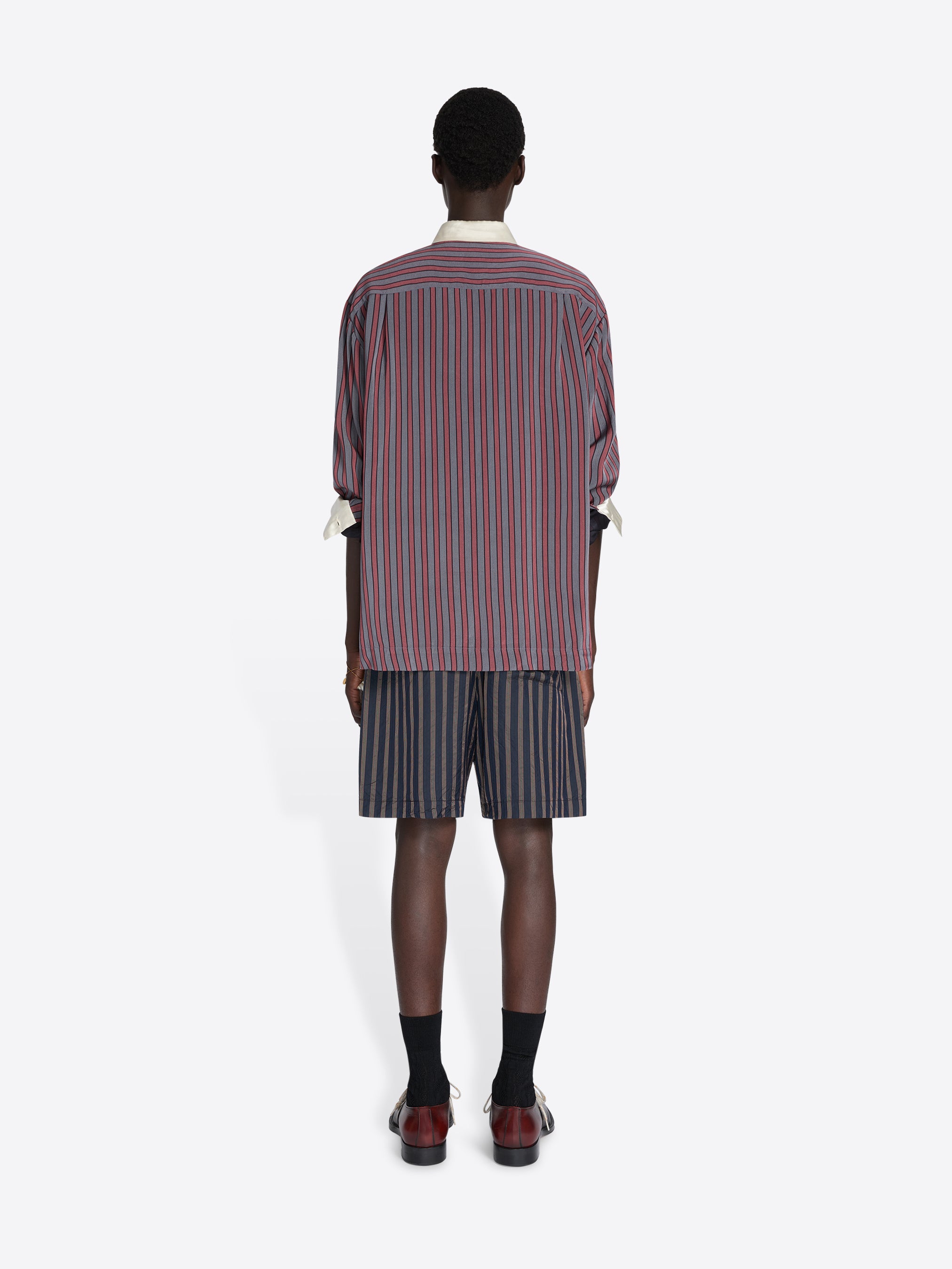 Contrast viscose shirt - Spring-Summer Men | Dries Van Noten