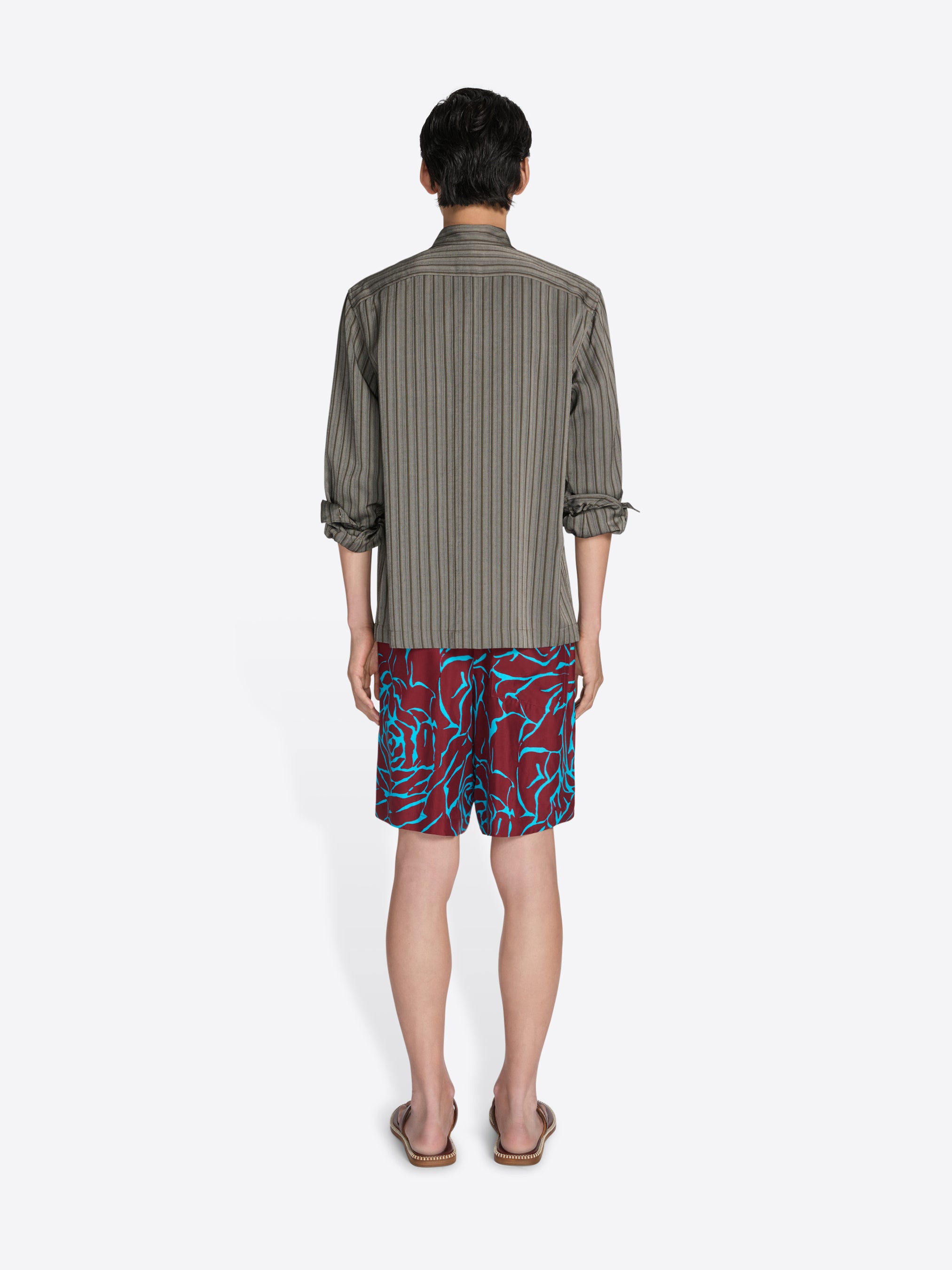 Viscose zip shirt - Spring-Summer Men | Dries Van Noten