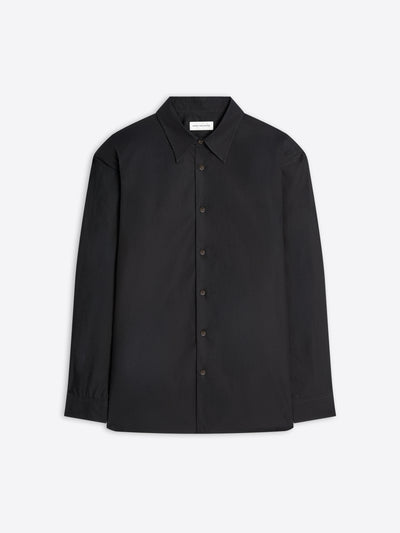 Black shirt on a white background - Dries Van Noten