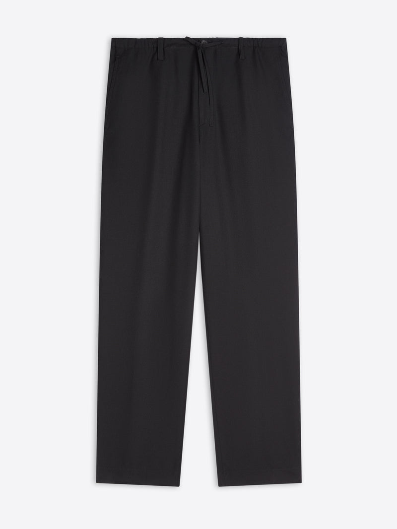 Black pants on a white background