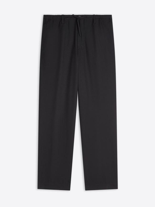 Black pants on a white background