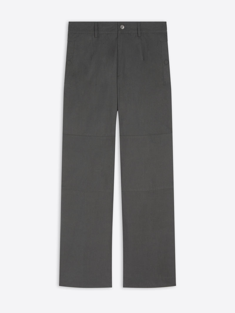 Dark gray pants on a white background - Dries Van Noten