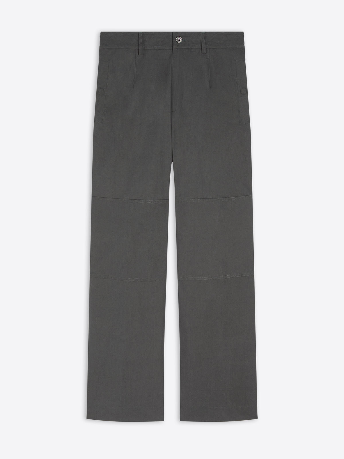Dark gray pants on a white background - Dries Van Noten