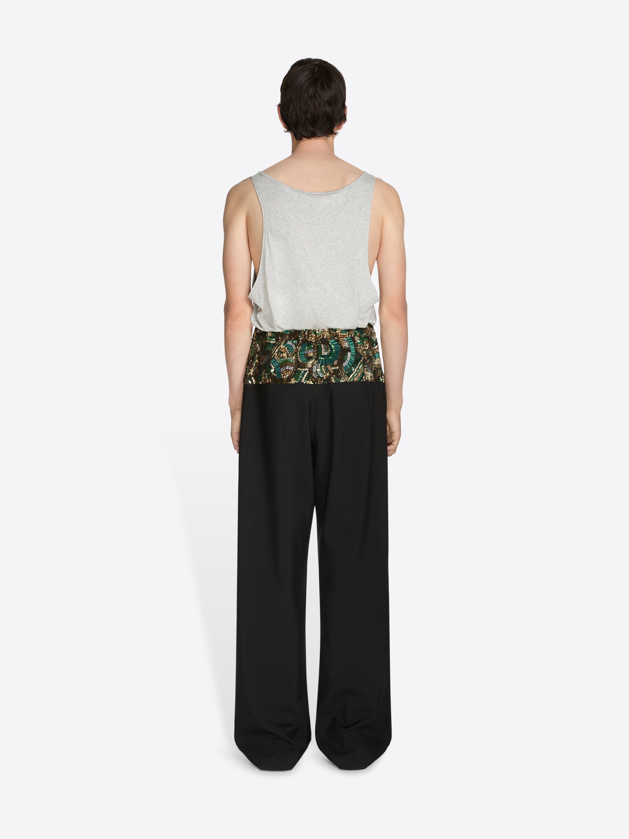 ドリスヴァンノッテン DRIES VAN NOTEN タンクトップ コットンタンクトップ - 春夏 メンズ｜ドリス・ヴァン・ノッテン