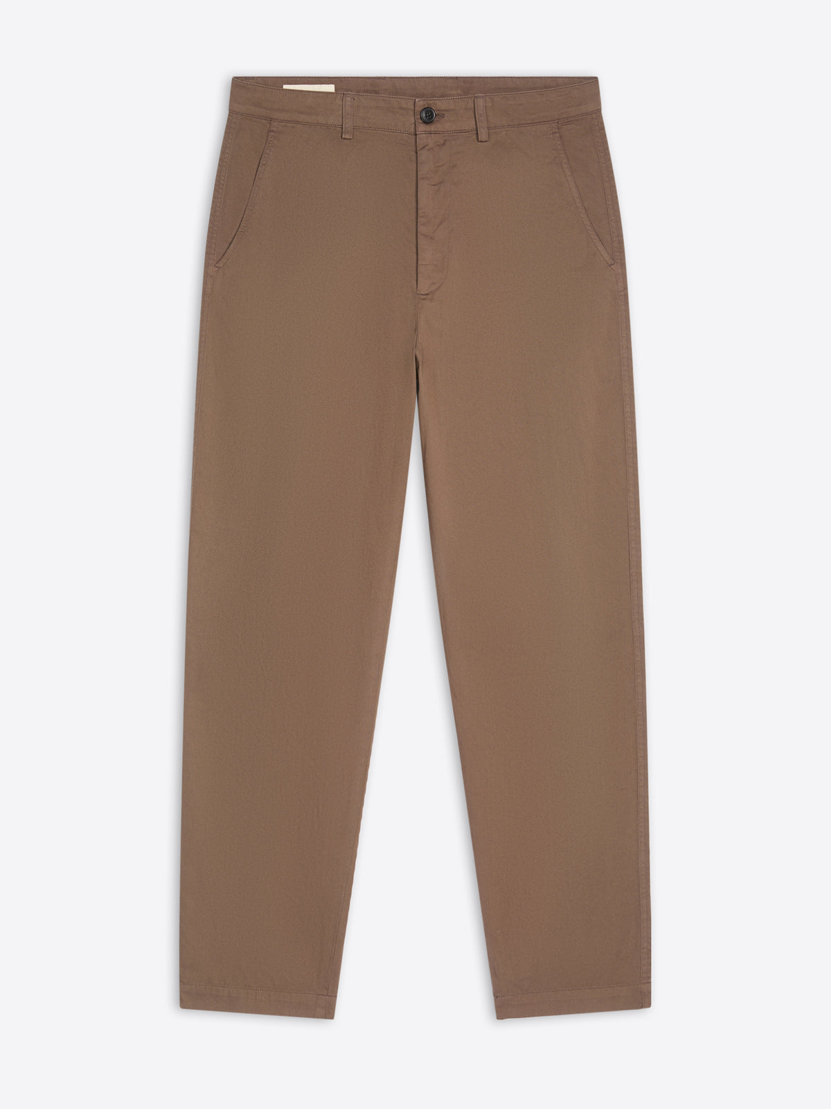 Brown pants on a white background