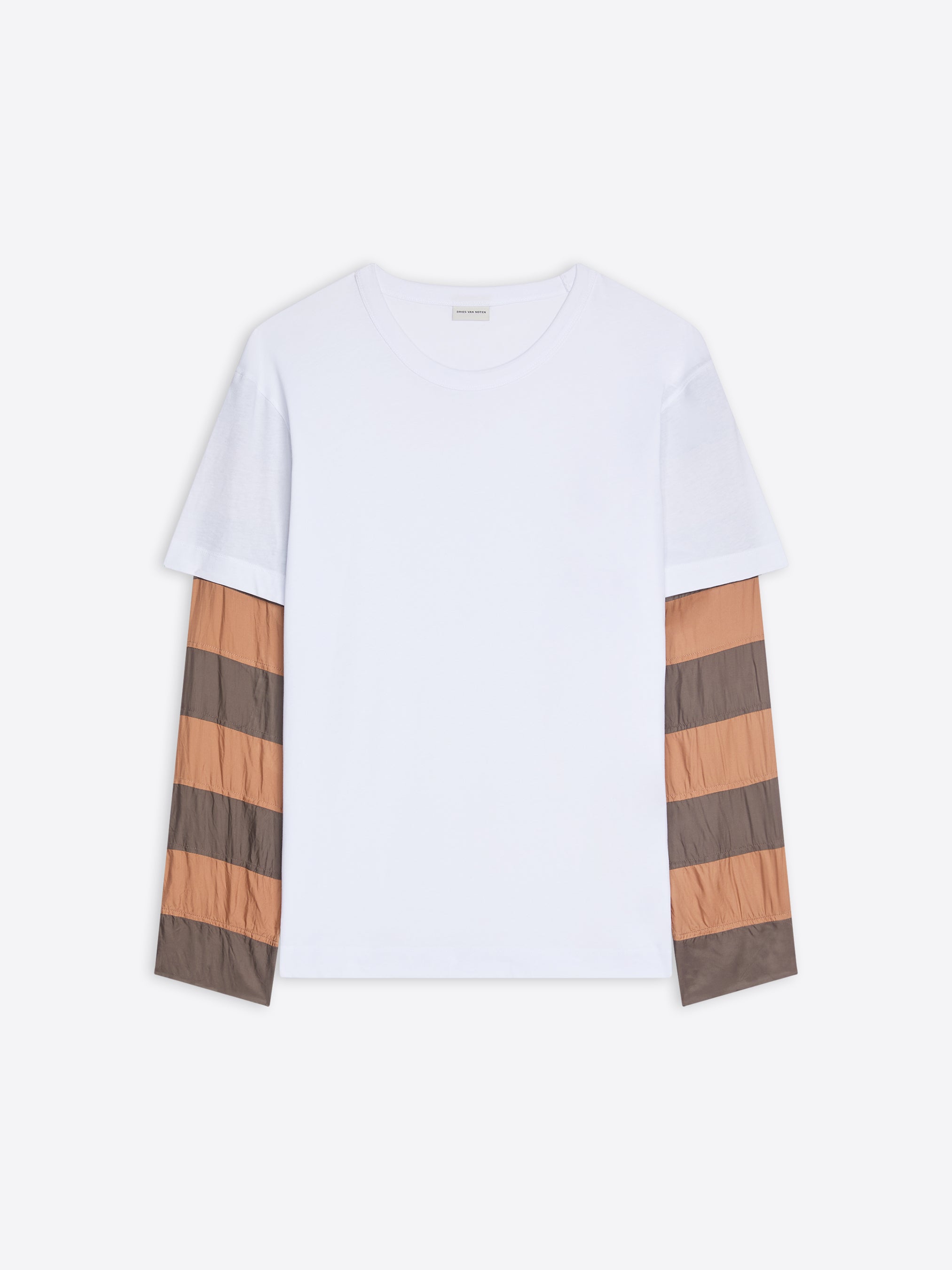 Contrast sleeves tee - Spring-Summer Men | Dries Van Noten