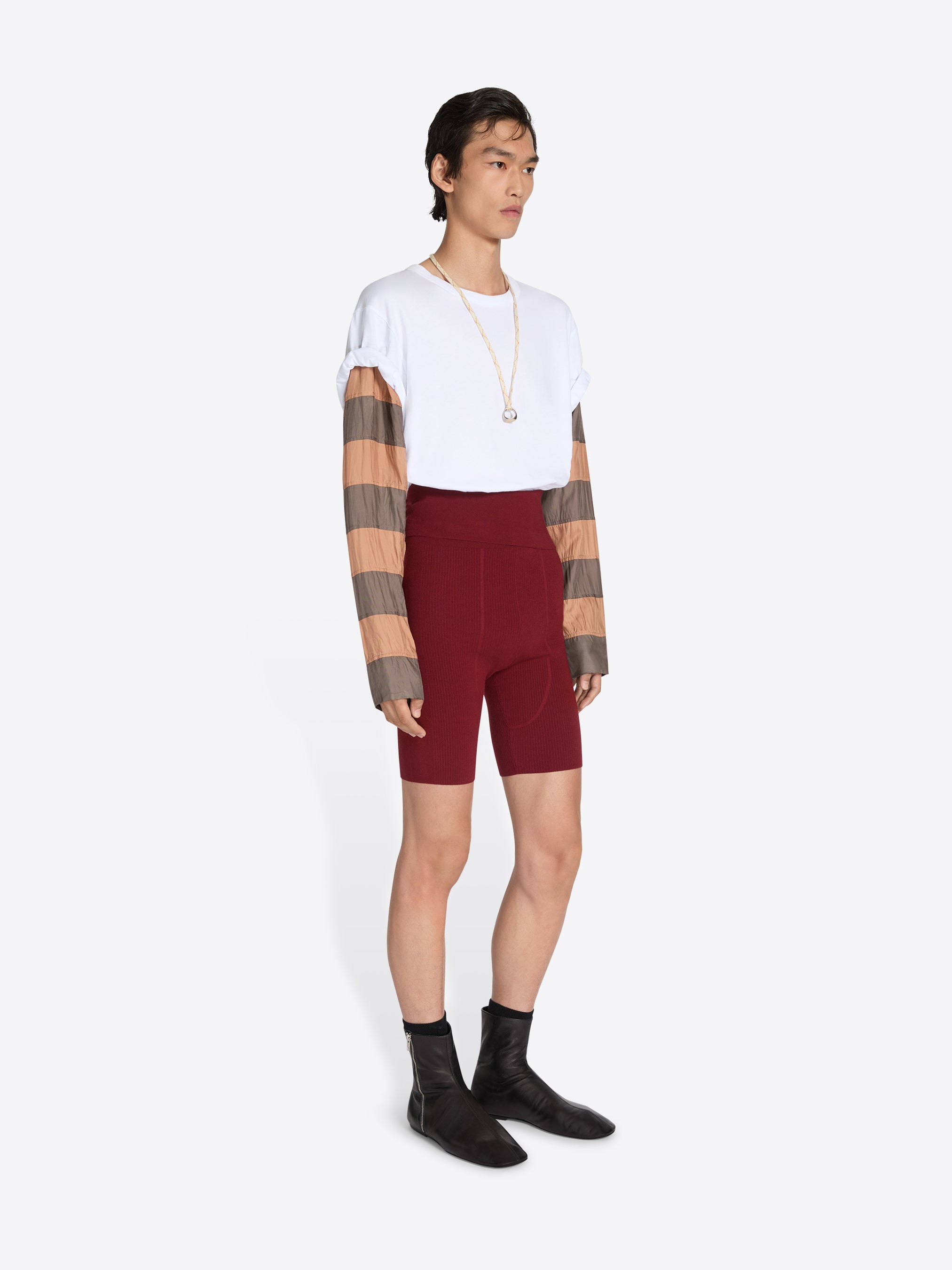 Contrast sleeves tee - Spring-Summer Men | Dries Van Noten