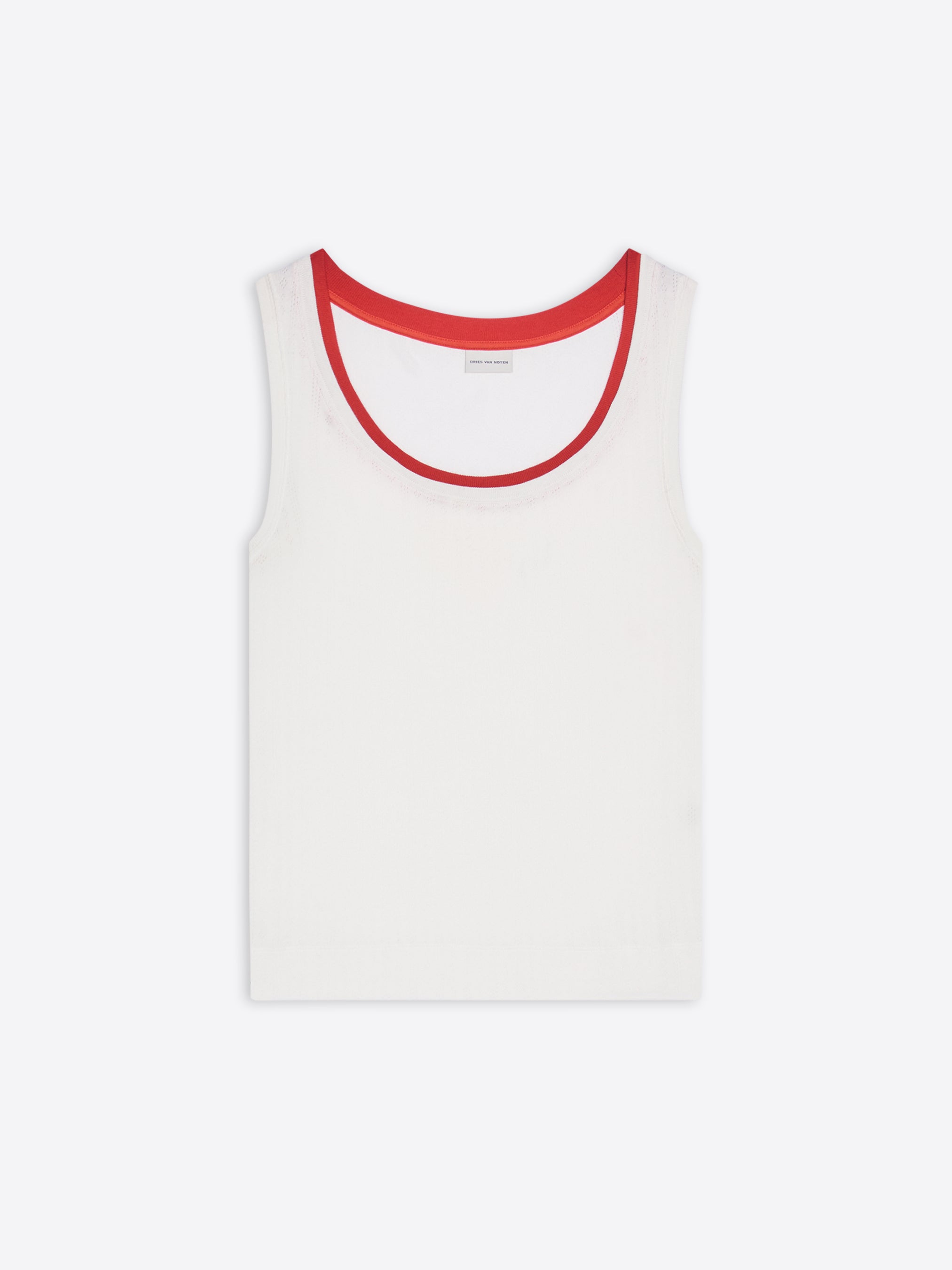 Dries van noten タンクトップ　Tシャツ　ドリス ポインテルタンクトップ - 春夏メンズ｜ドリス・ヴァン・ノッテン