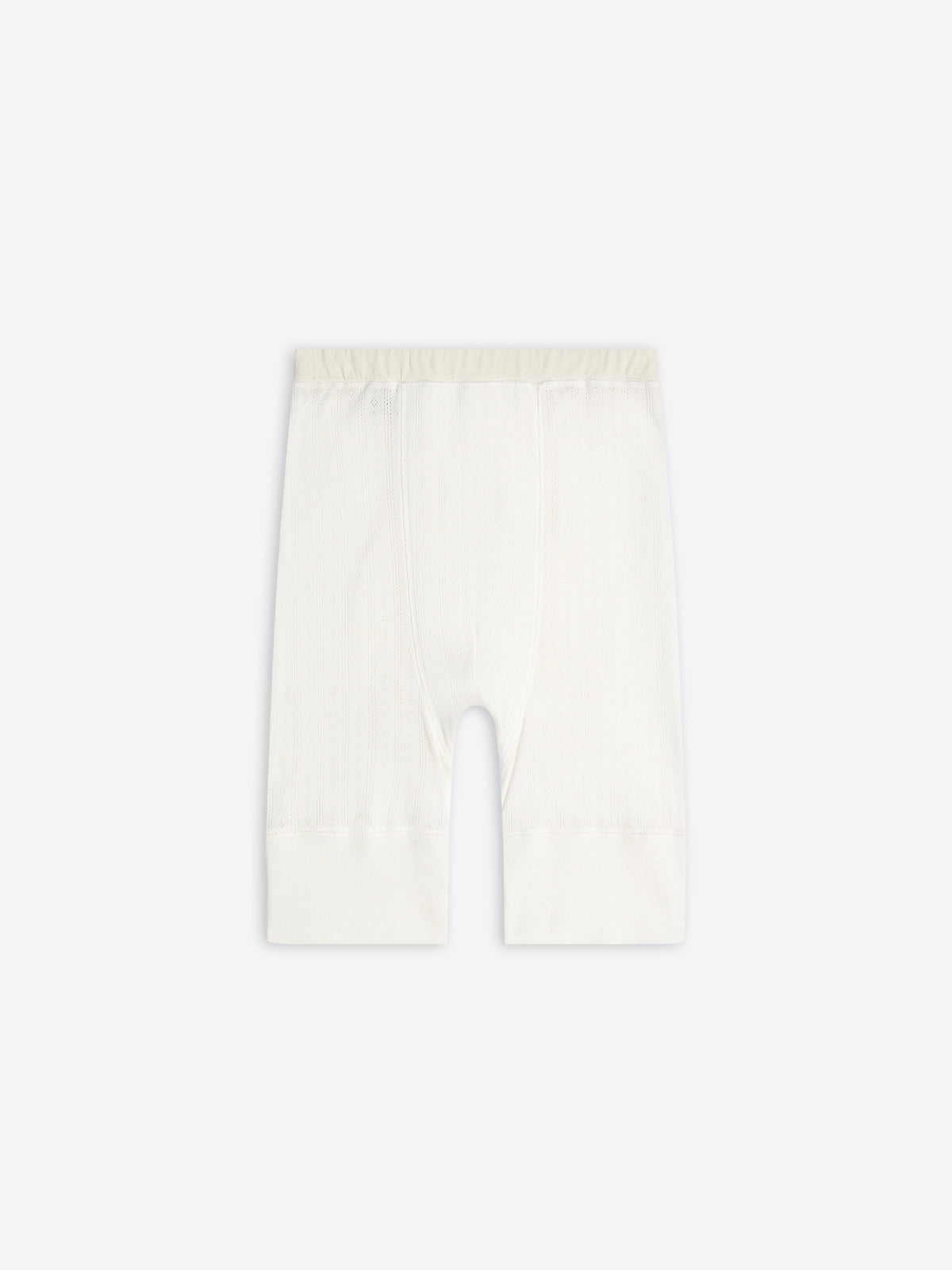 White shorts on a light beige background - Dries Van Noten