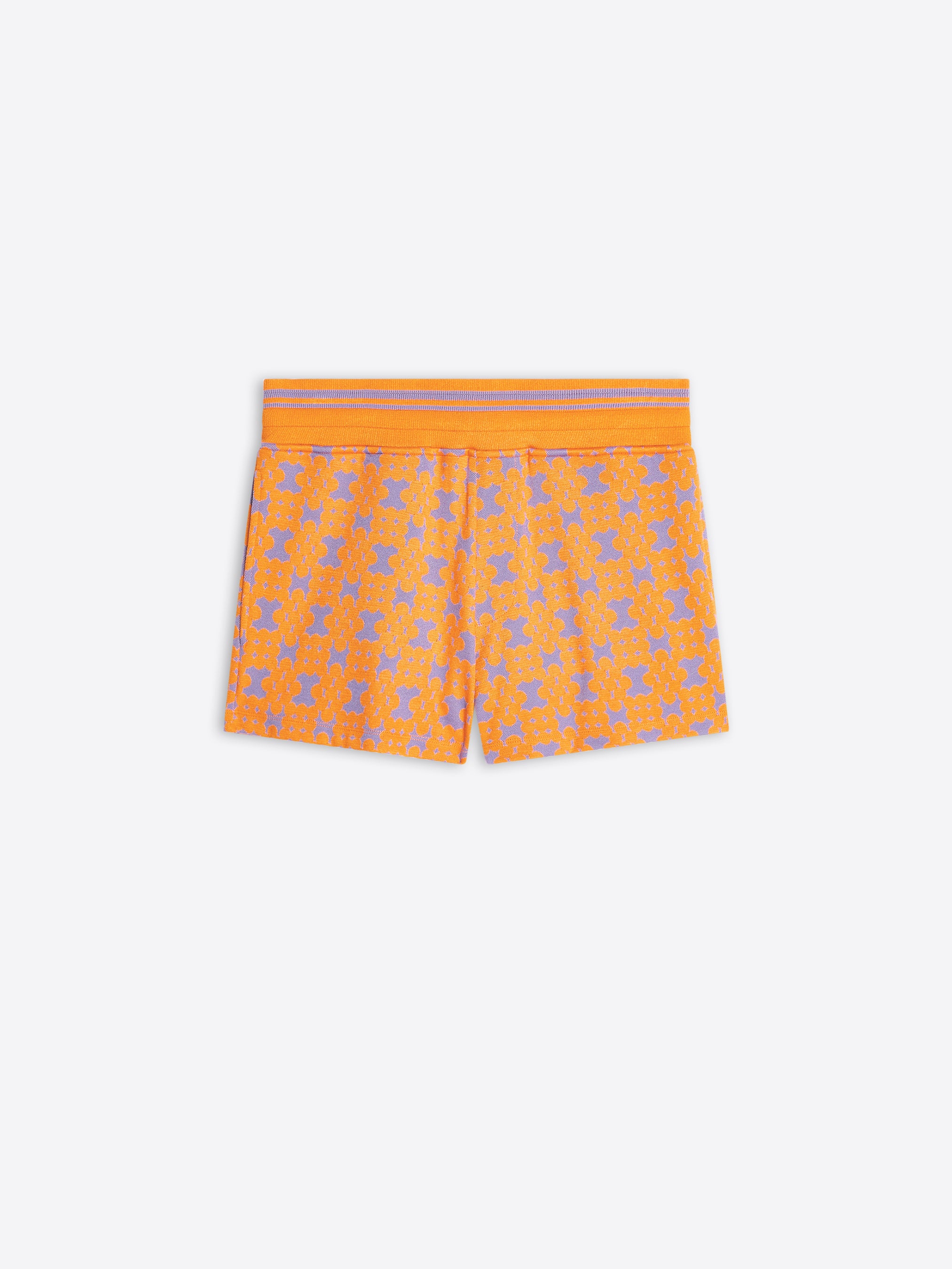 Ribbed jacquard shorts - Spring-Summer Men | Dries Van Noten