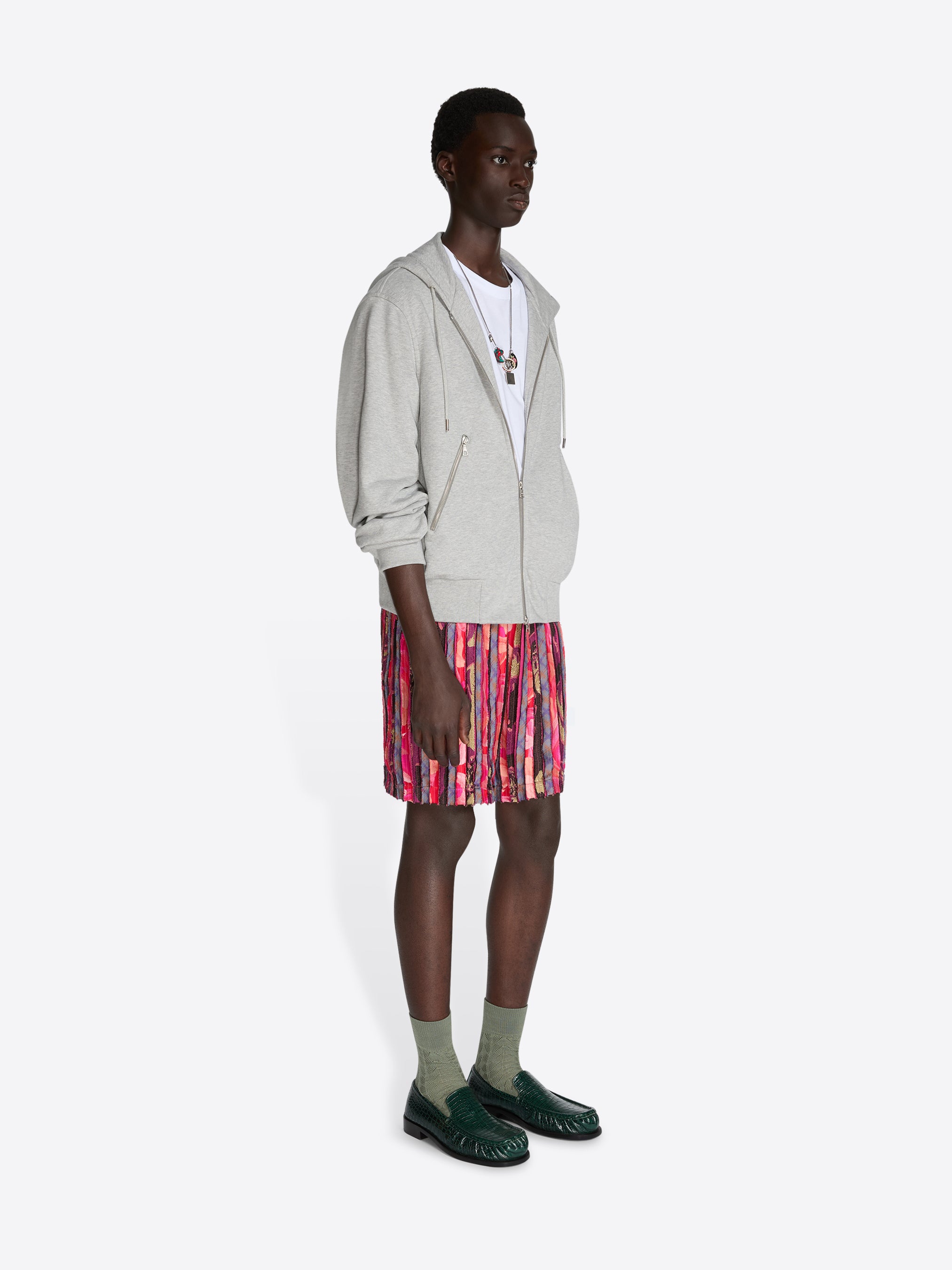 Loose zipped hoodie - Spring-Summer Men | Dries Van Noten