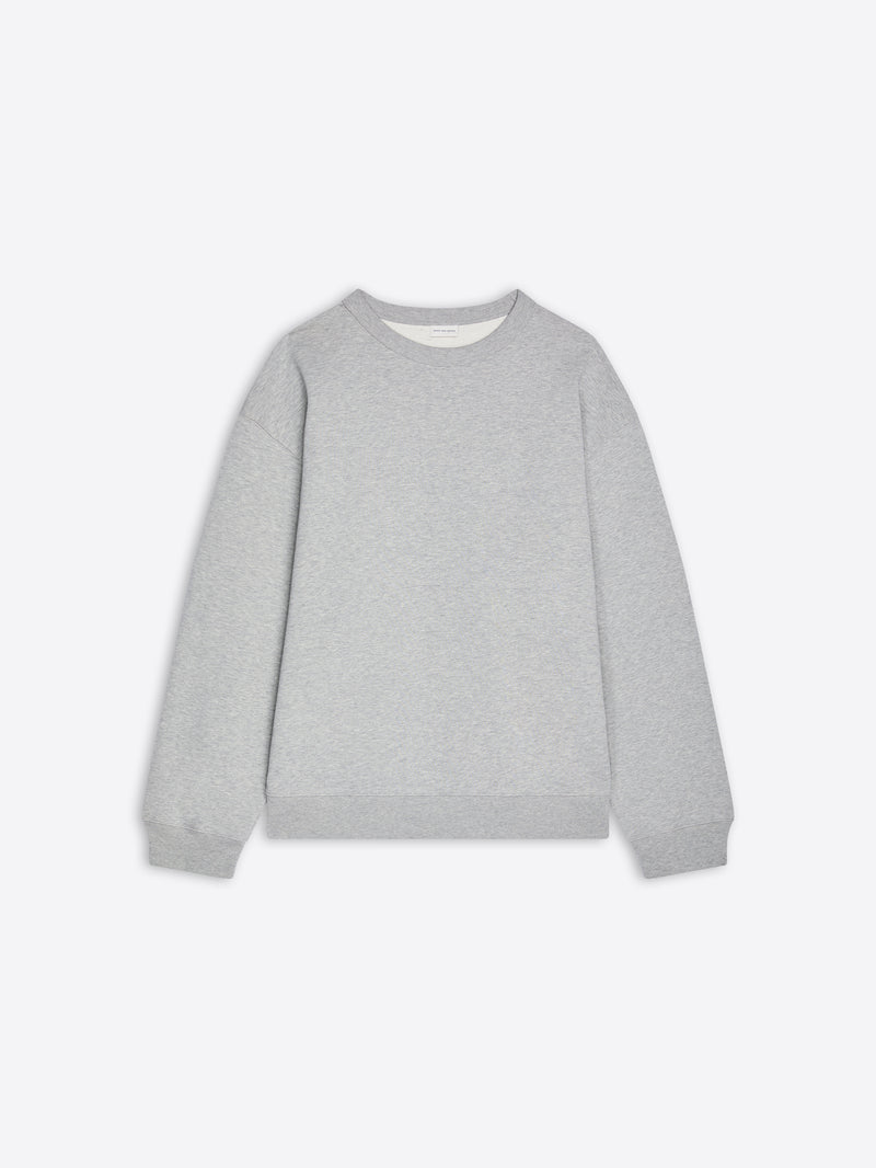 Gray sweatshirt on a white background