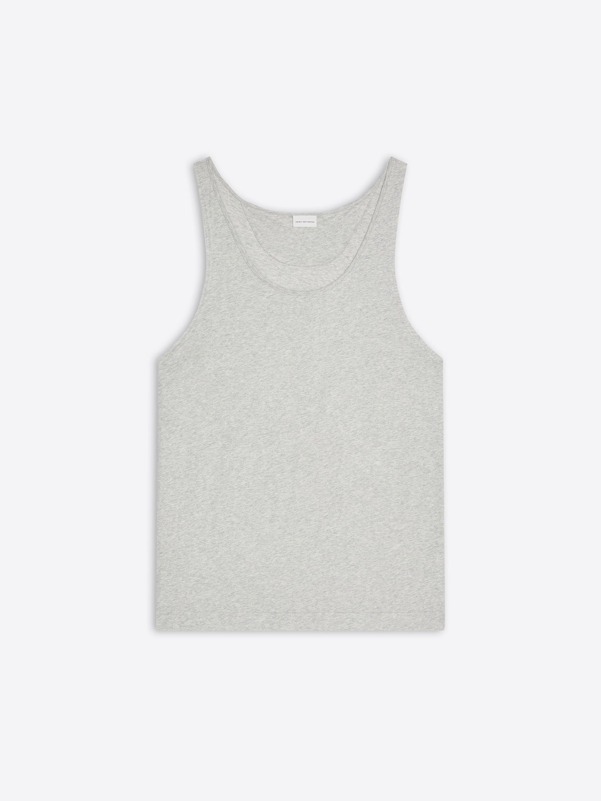 Gray tank top on a white background