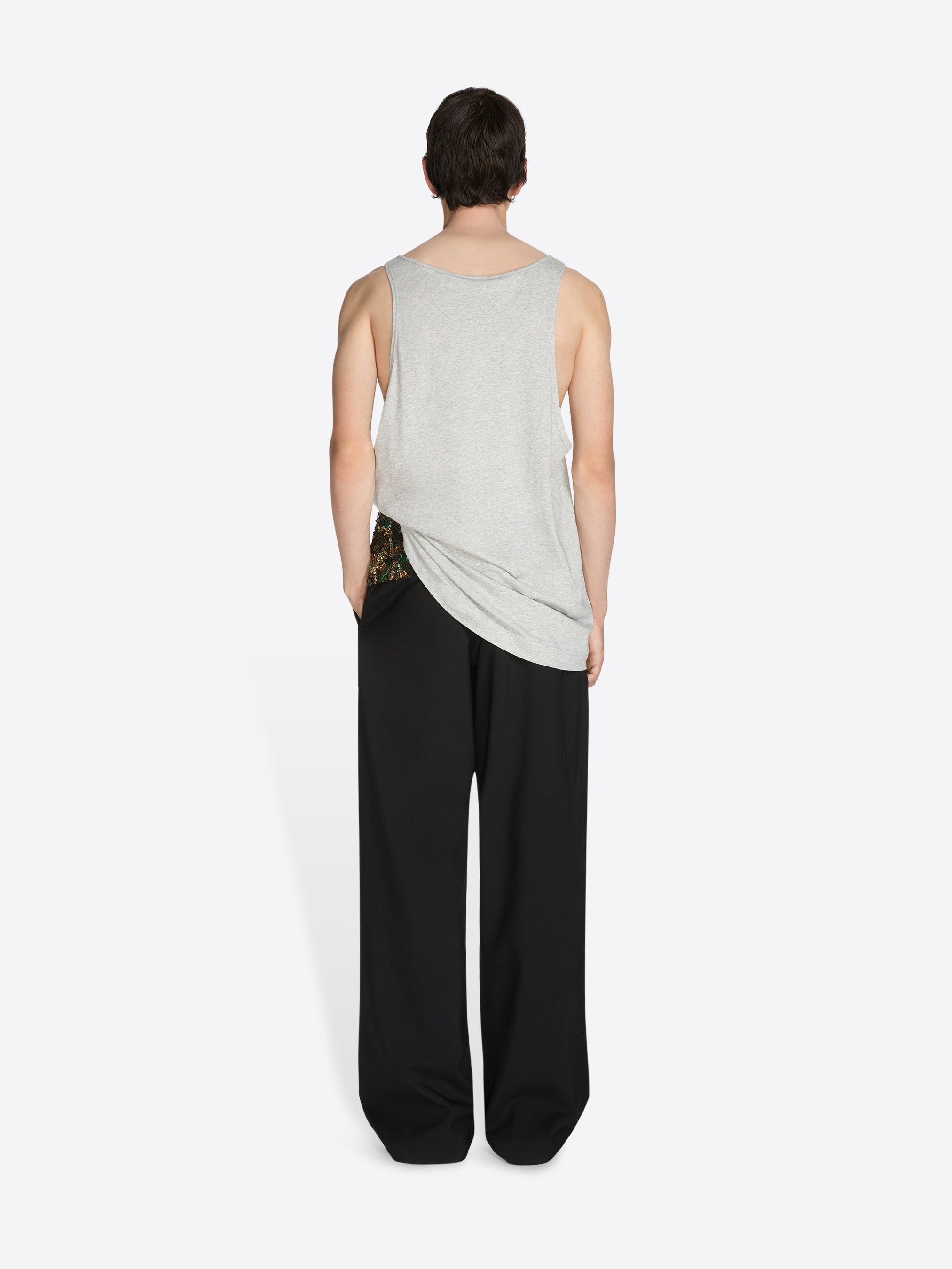Dries van noten タンクトップ　Tシャツ　ドリス ポインテルタンクトップ - 春夏メンズ｜ドリス・ヴァン・ノッテン