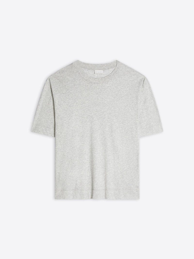 Gray t-shirt on a white background