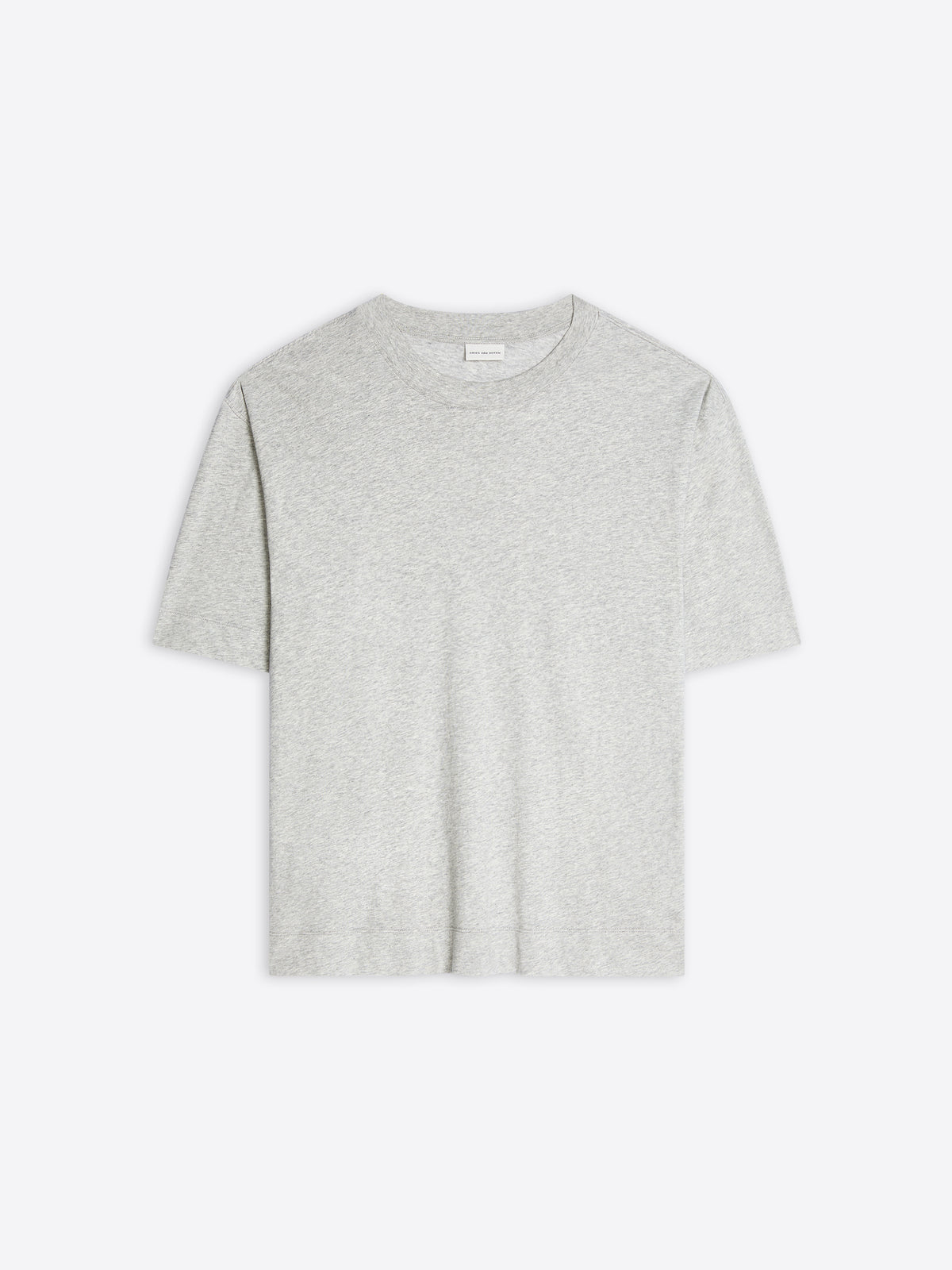 Gray t-shirt on a white background