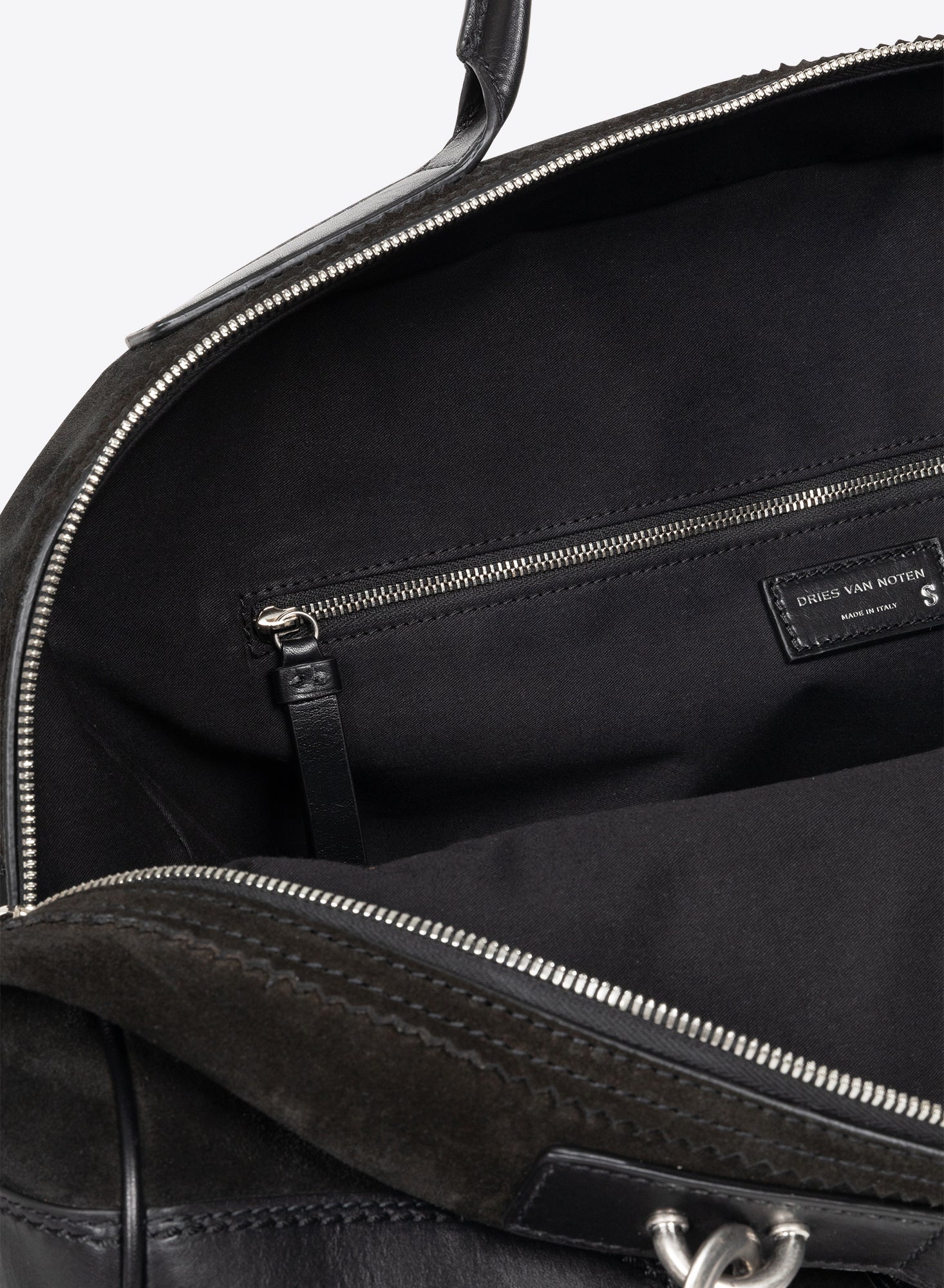 Suede duffle bag - Spring-Summer Men | Dries Van Noten