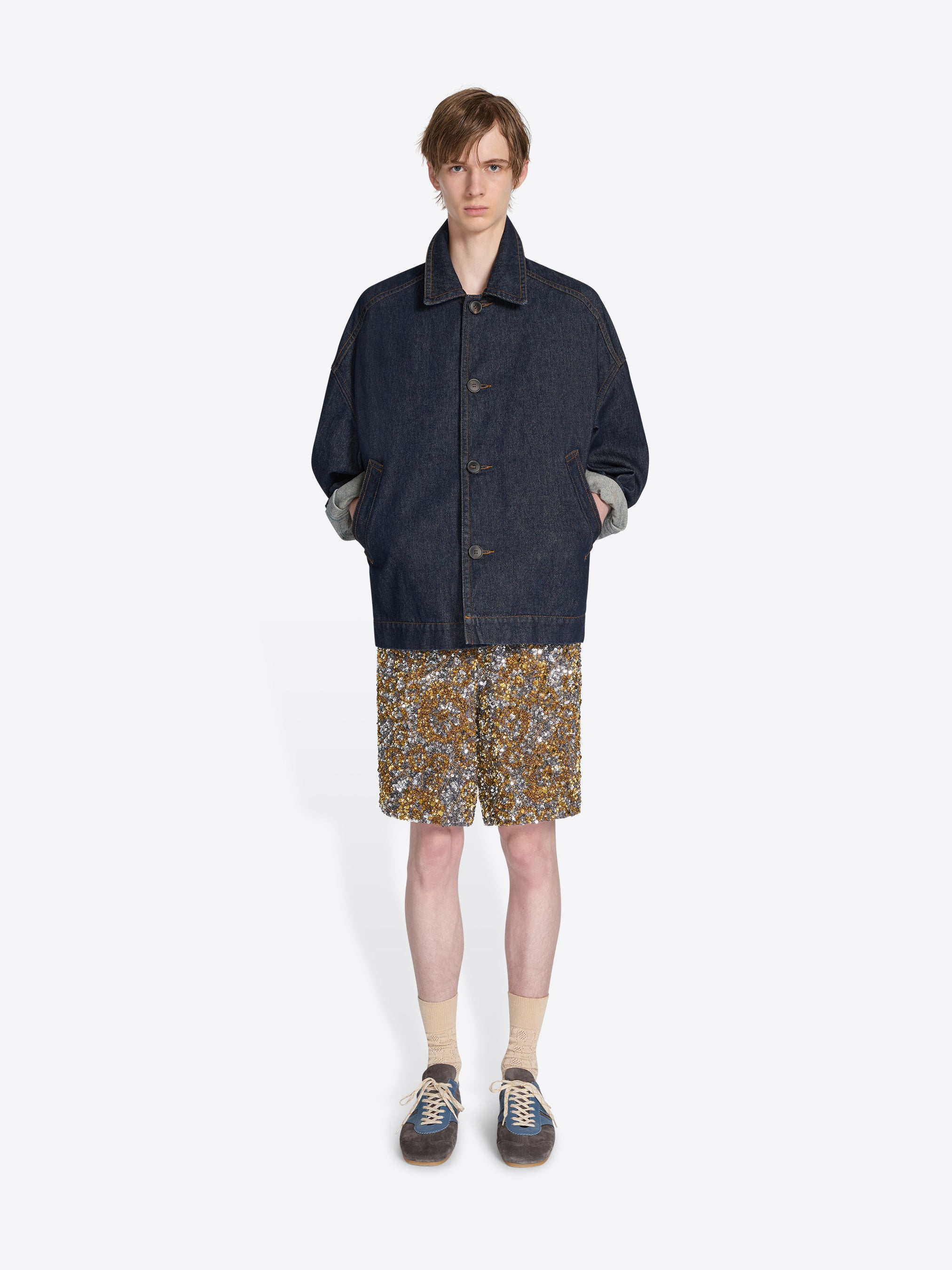 Suede sneakers - Spring-Summer Men | Dries Van Noten