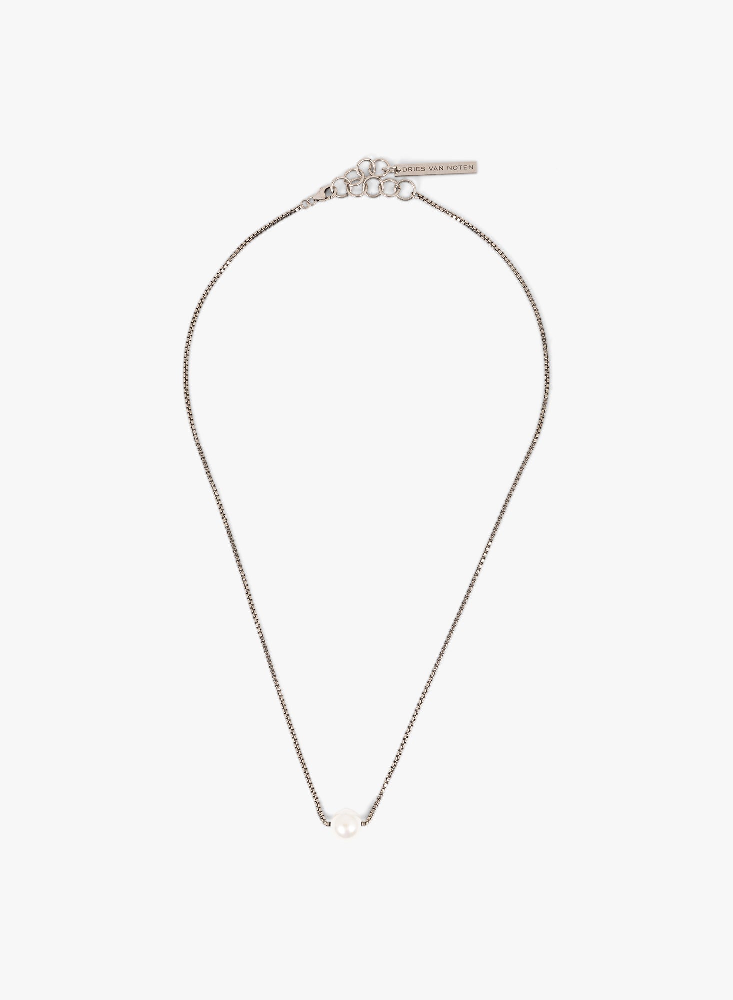 Pearl stud necklace - Spring-Summer Men | Dries Van Noten