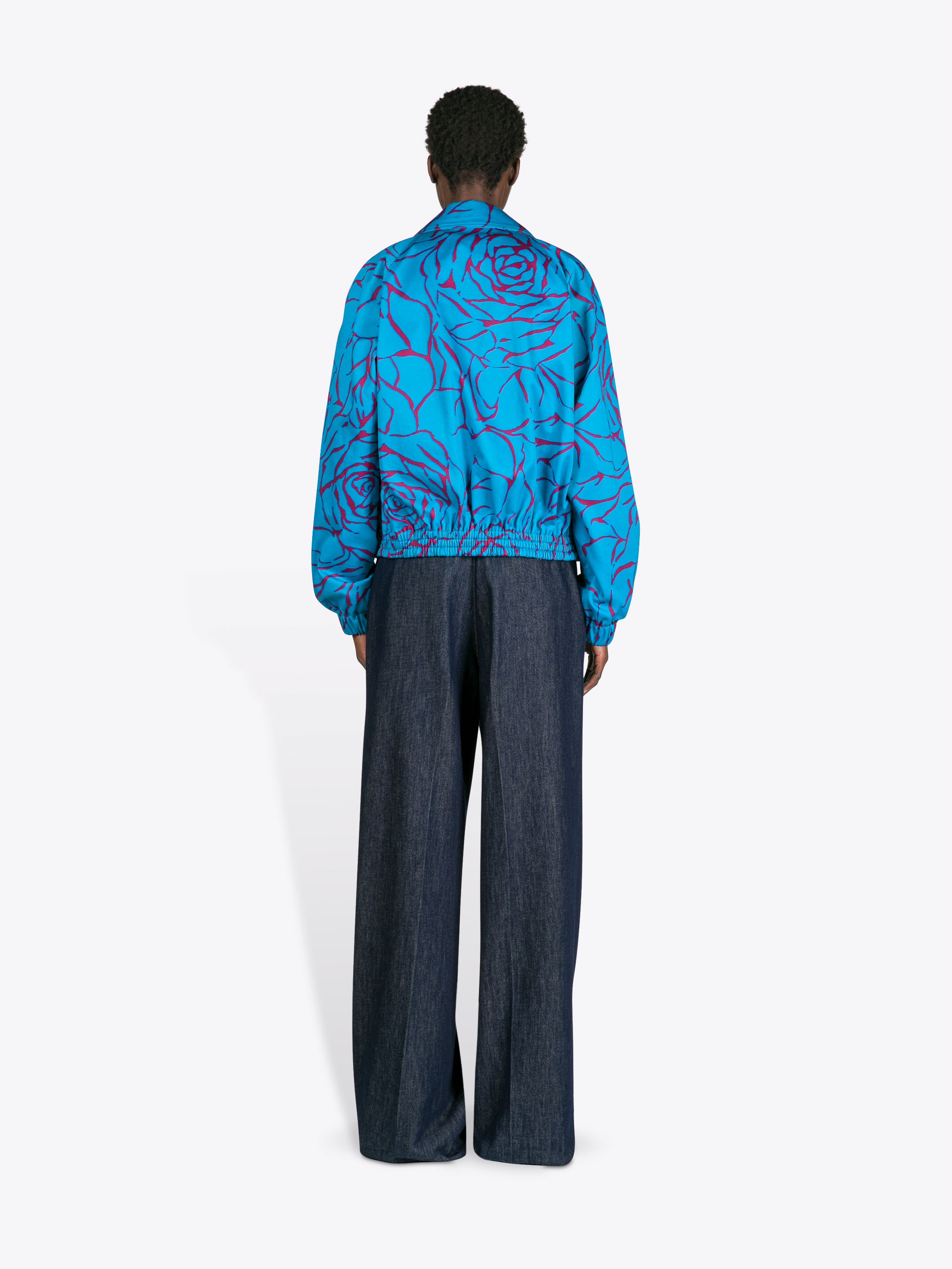 Reversible cotton blouson - Spring-Summer Women | Dries Van Noten