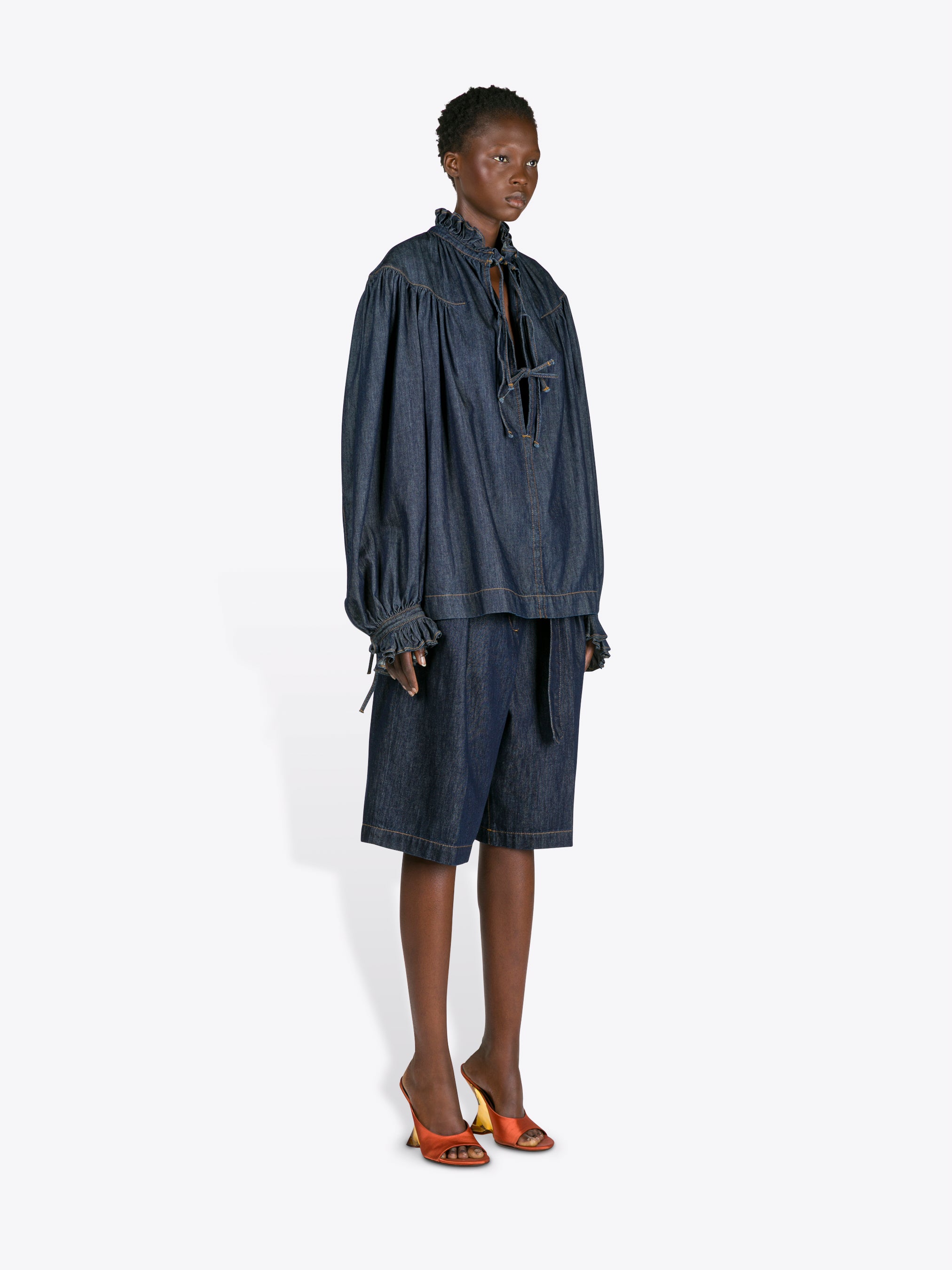 ドリスヴァンノッテン フリル Tシャツ 半袖 カットソー 中古・古着通販】DRIES VAN NOTEN (ドリスヴァンノッテン) 半袖フリルT