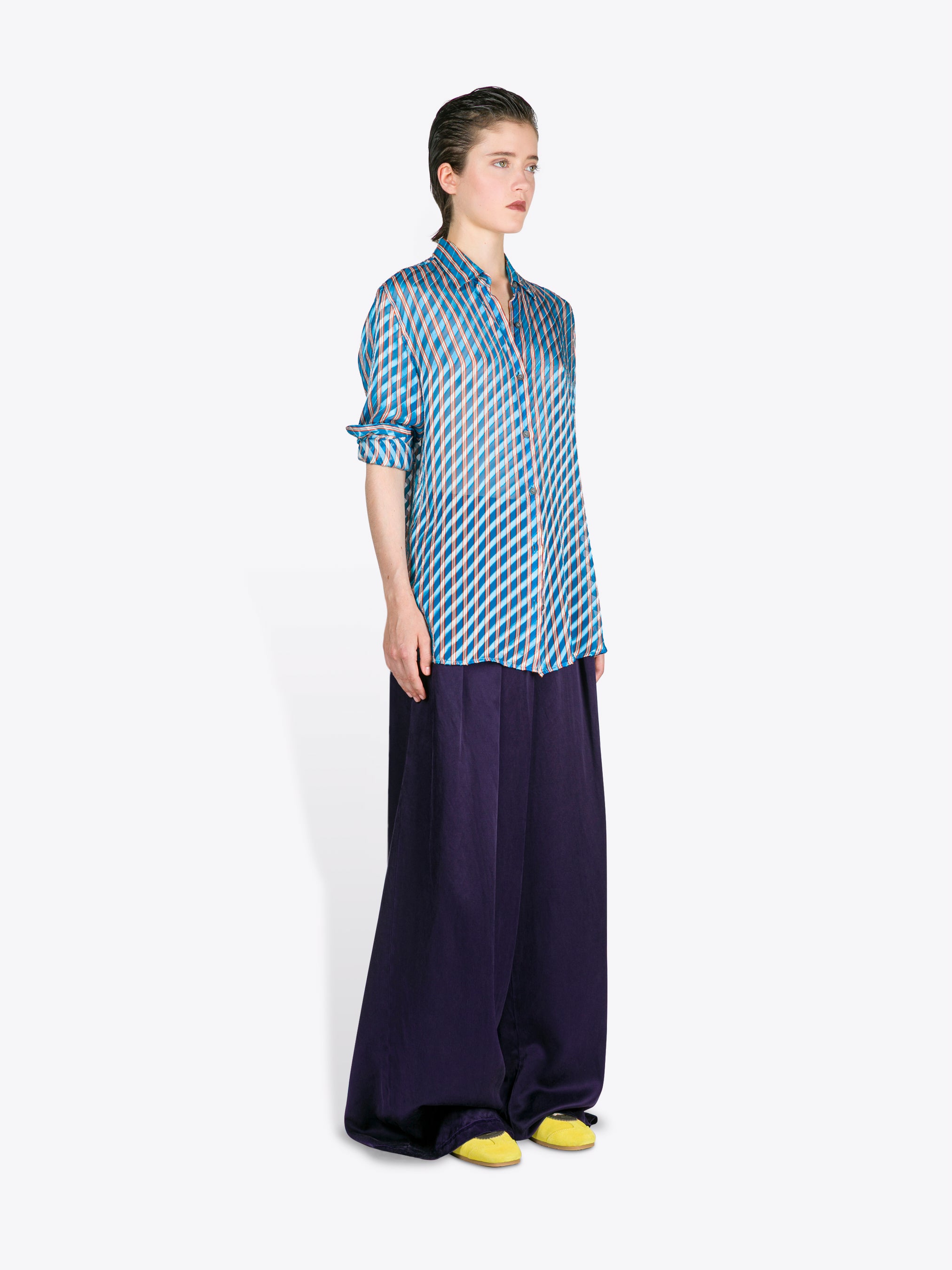 Devoré shirt - Spring-Summer Women | Dries Van Noten