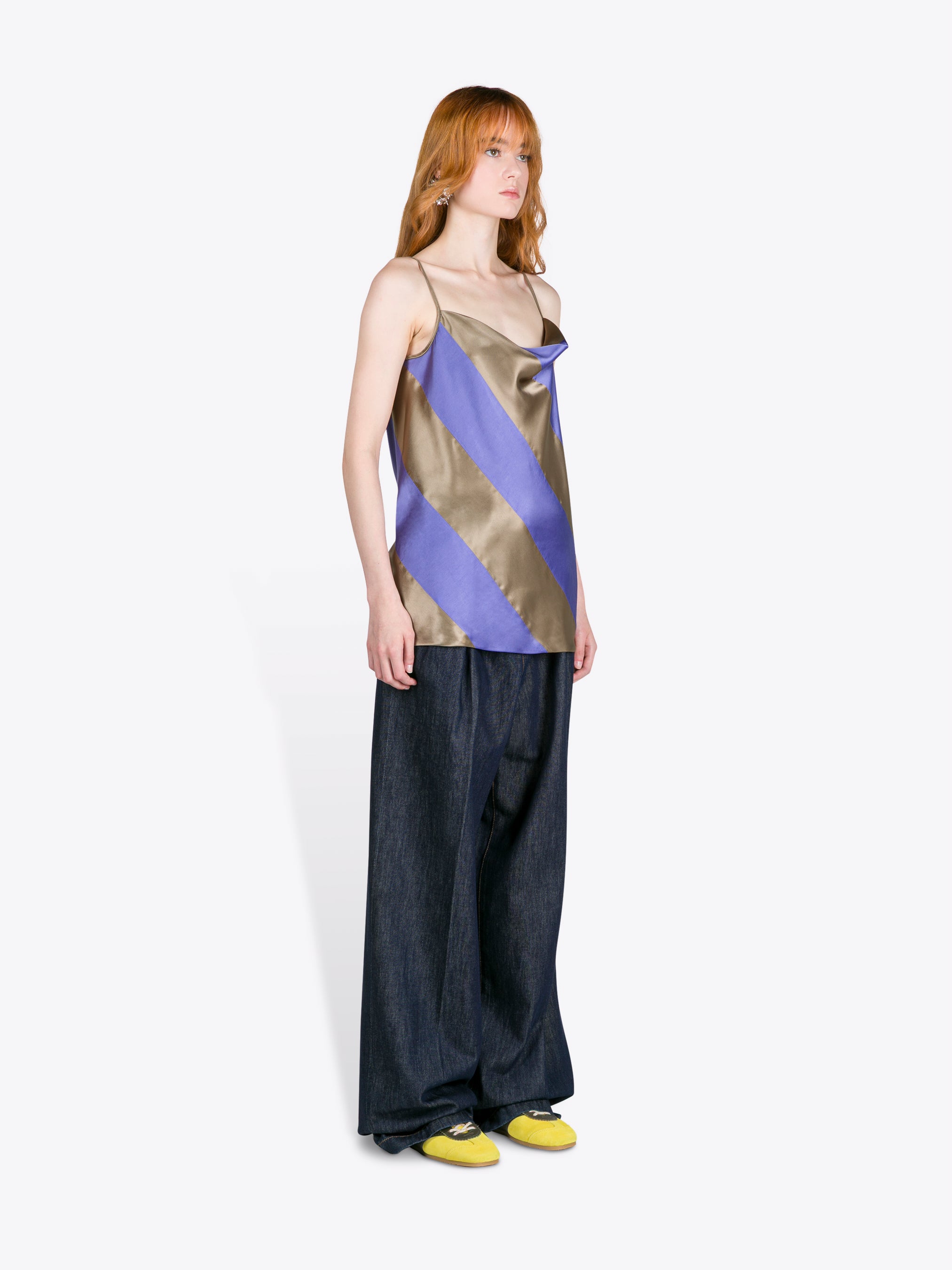 Satin tank top - Spring-Summer Women | Dries Van Noten