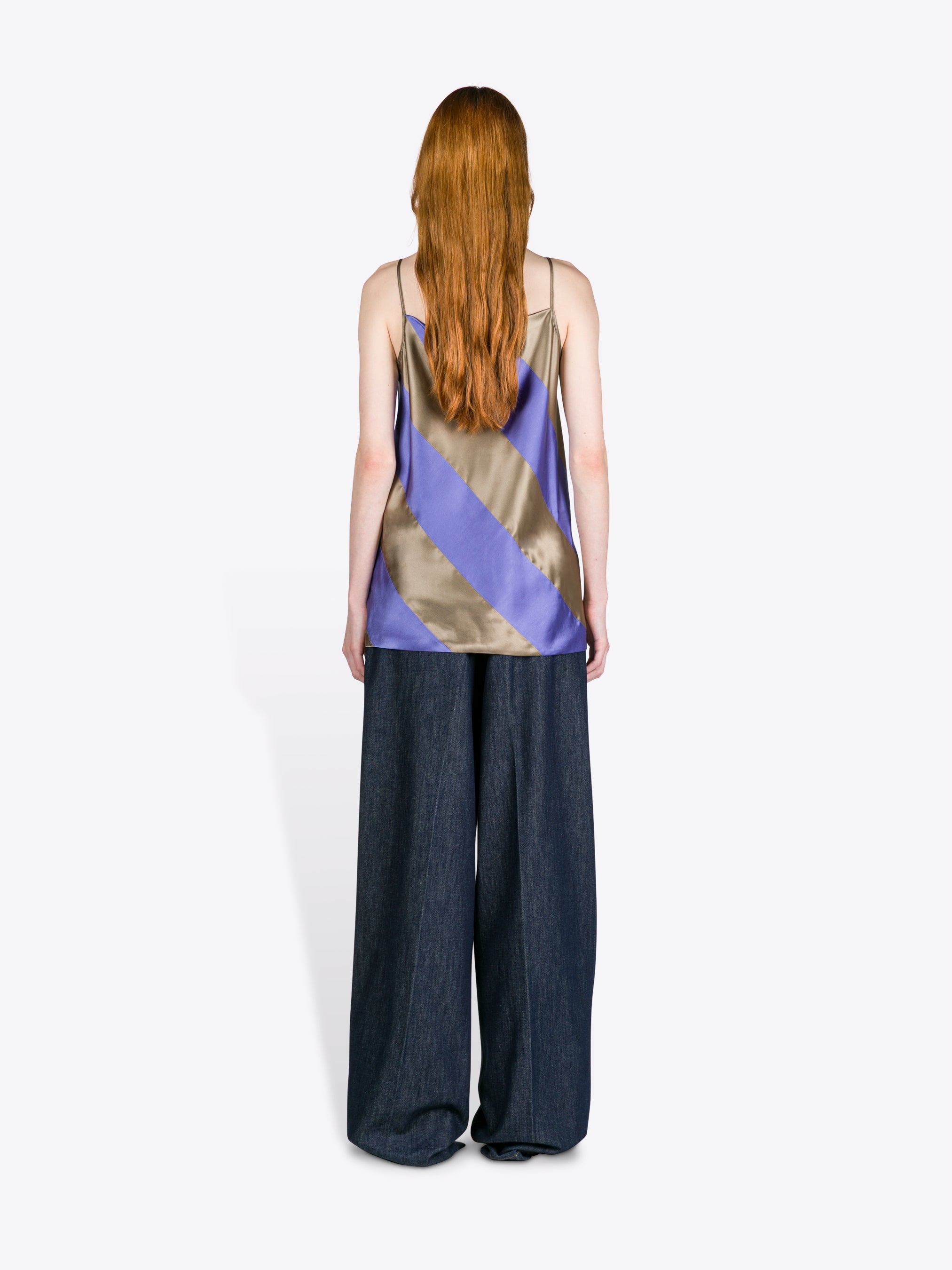 Satin tank top - Spring-Summer Women | Dries Van Noten