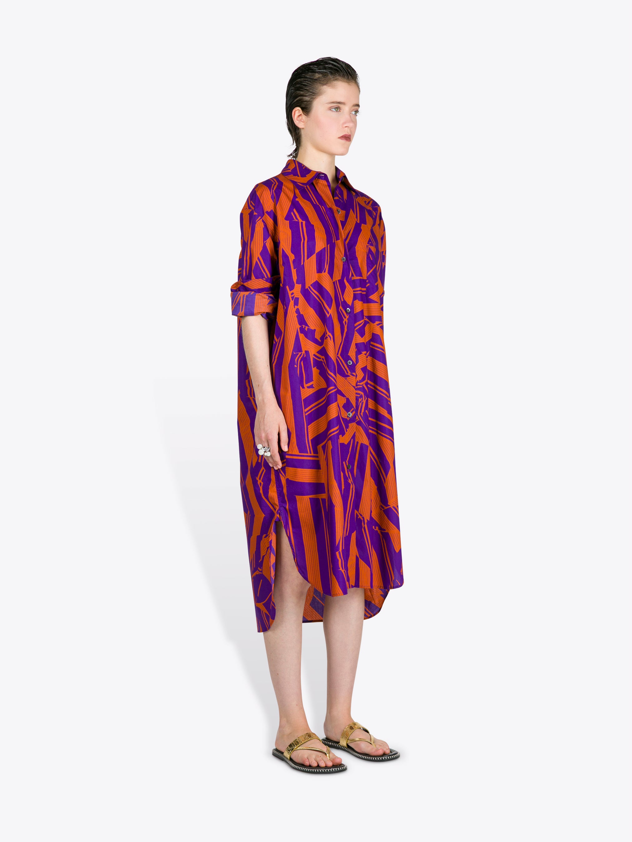 Cotton shirt dress - Spring-Summer Women | Dries Van Noten