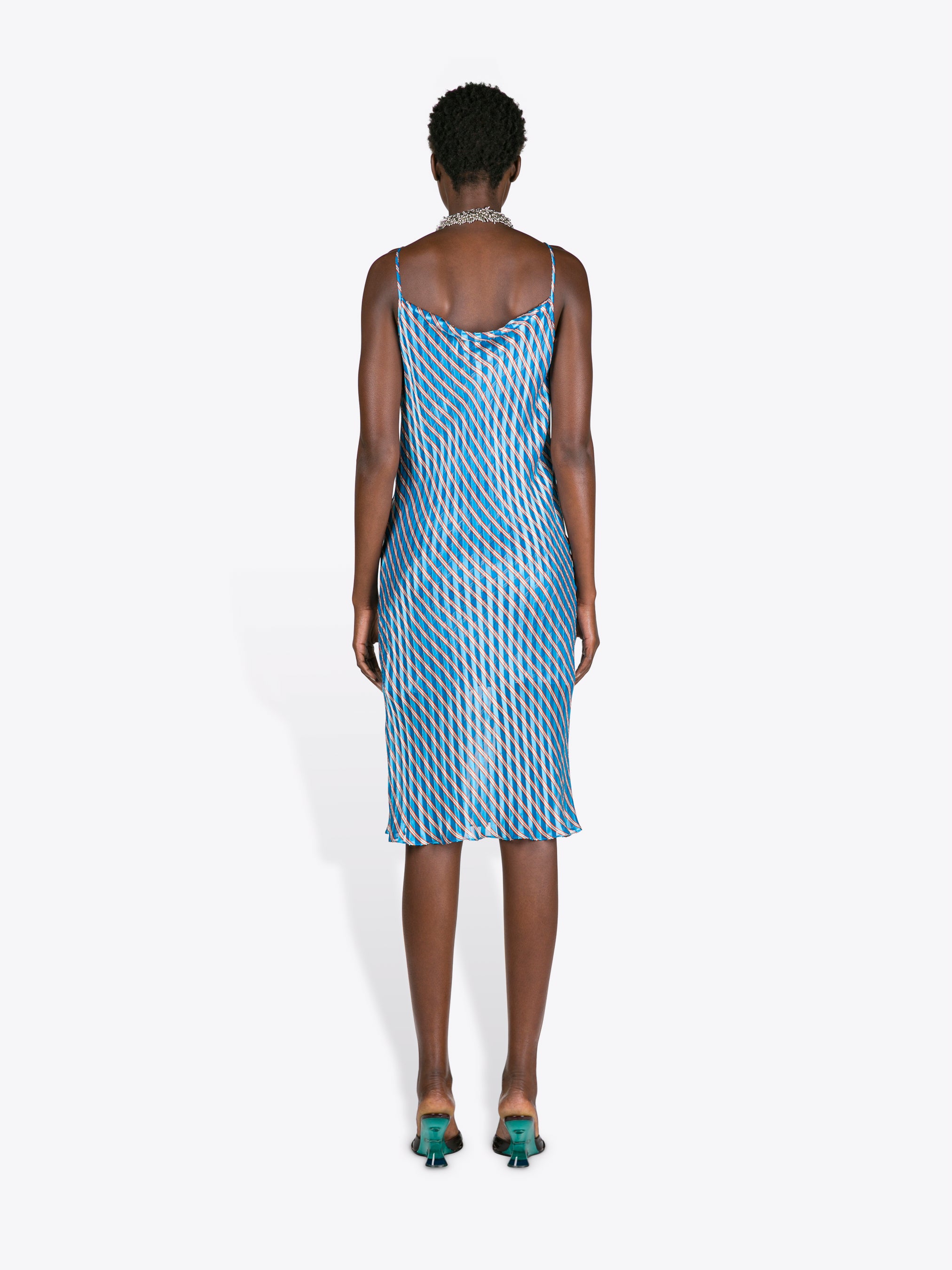 Devoré slip dress - Spring-Summer Women | Dries Van Noten