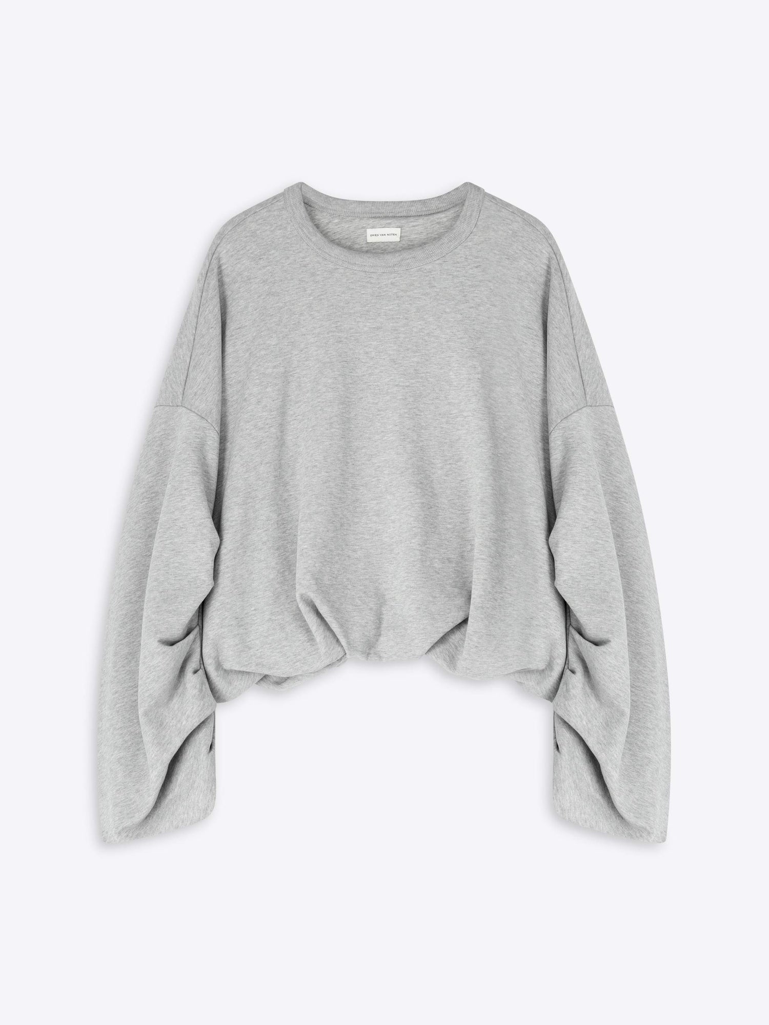 Gray sweater on a white background - Dries Van Noten