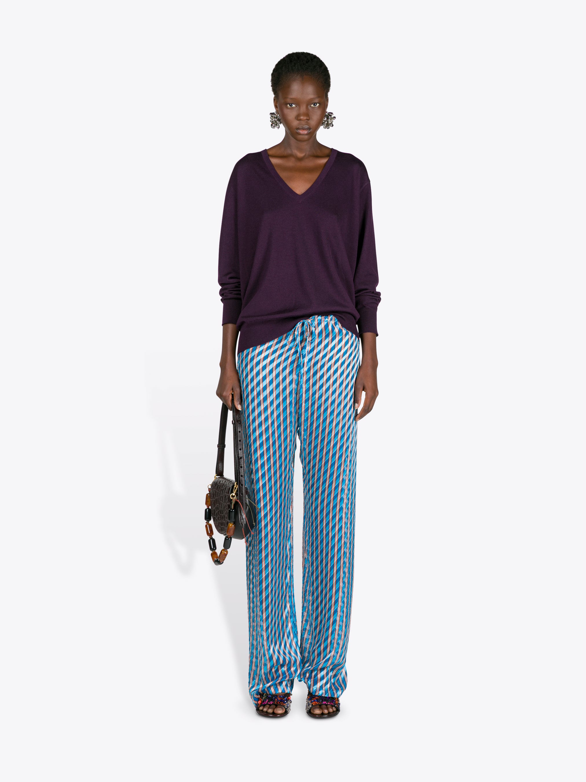 Merino wool sweater - Spring-Summer Women | Dries Van Noten