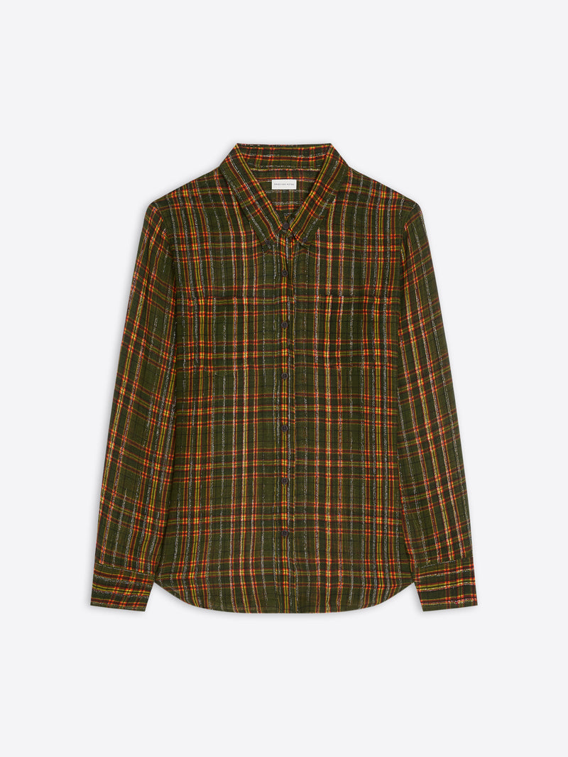Loose lurex shirt