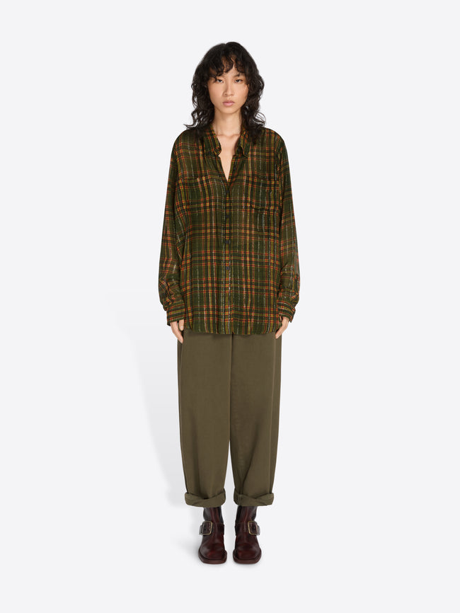 Loose lurex shirt