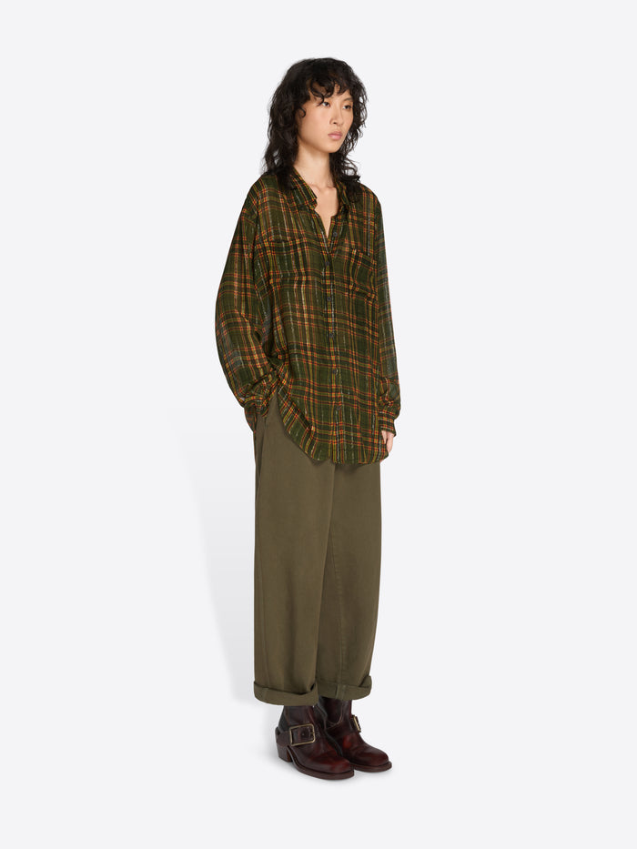 Loose lurex shirt
