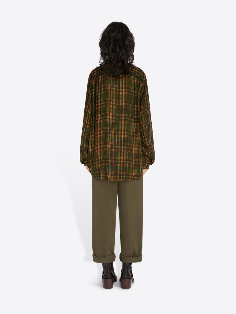 Loose lurex shirt