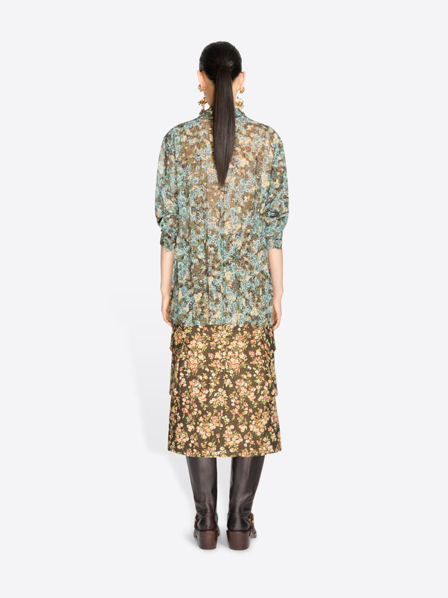 Chemise à plis