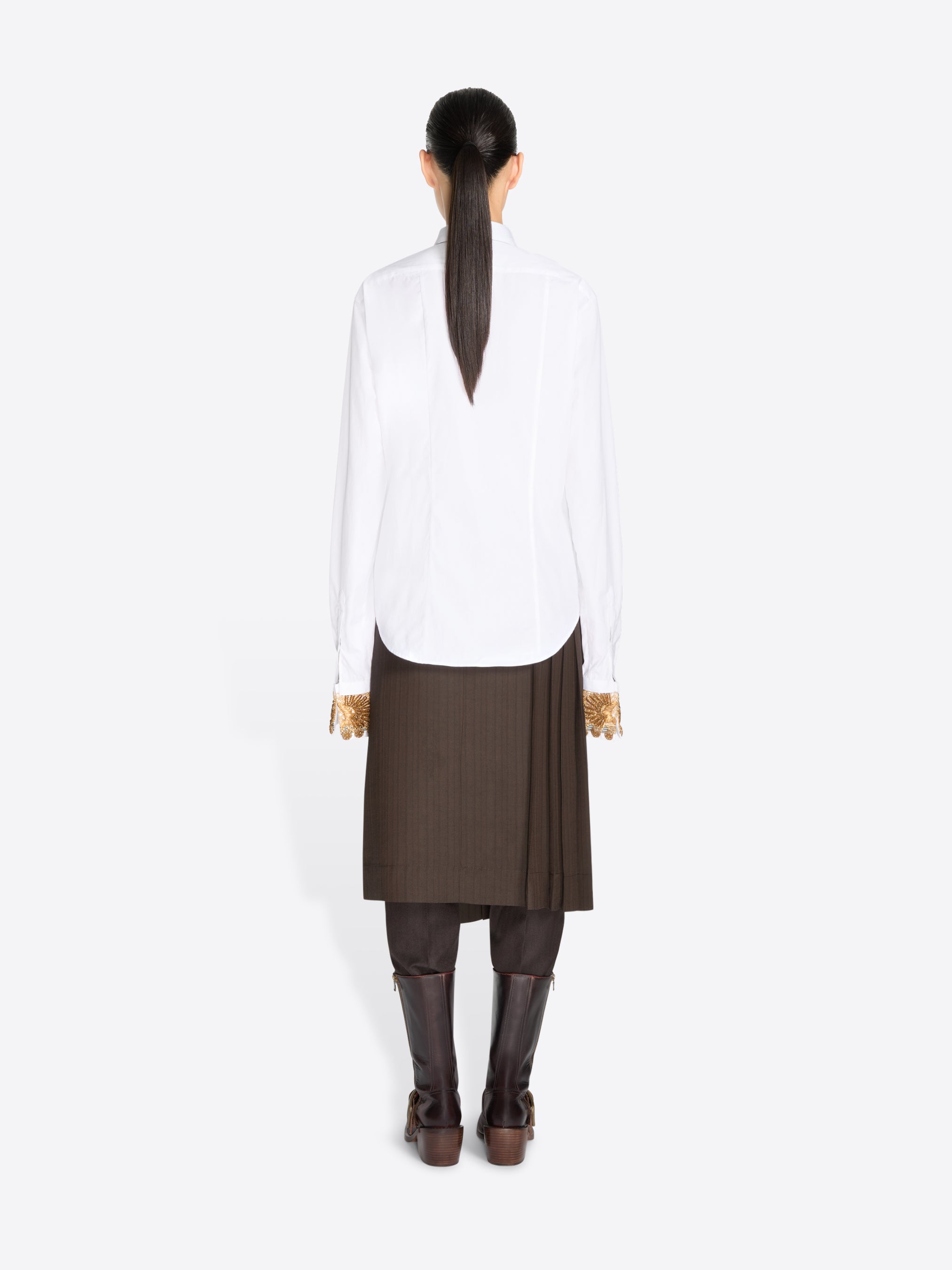 DRIES VAN NOTEN レーヨンスカート アンダースカート　ベルギー製 レーヨンスカートパンツ - 秋冬ウィメンズ | Dries Van Noten