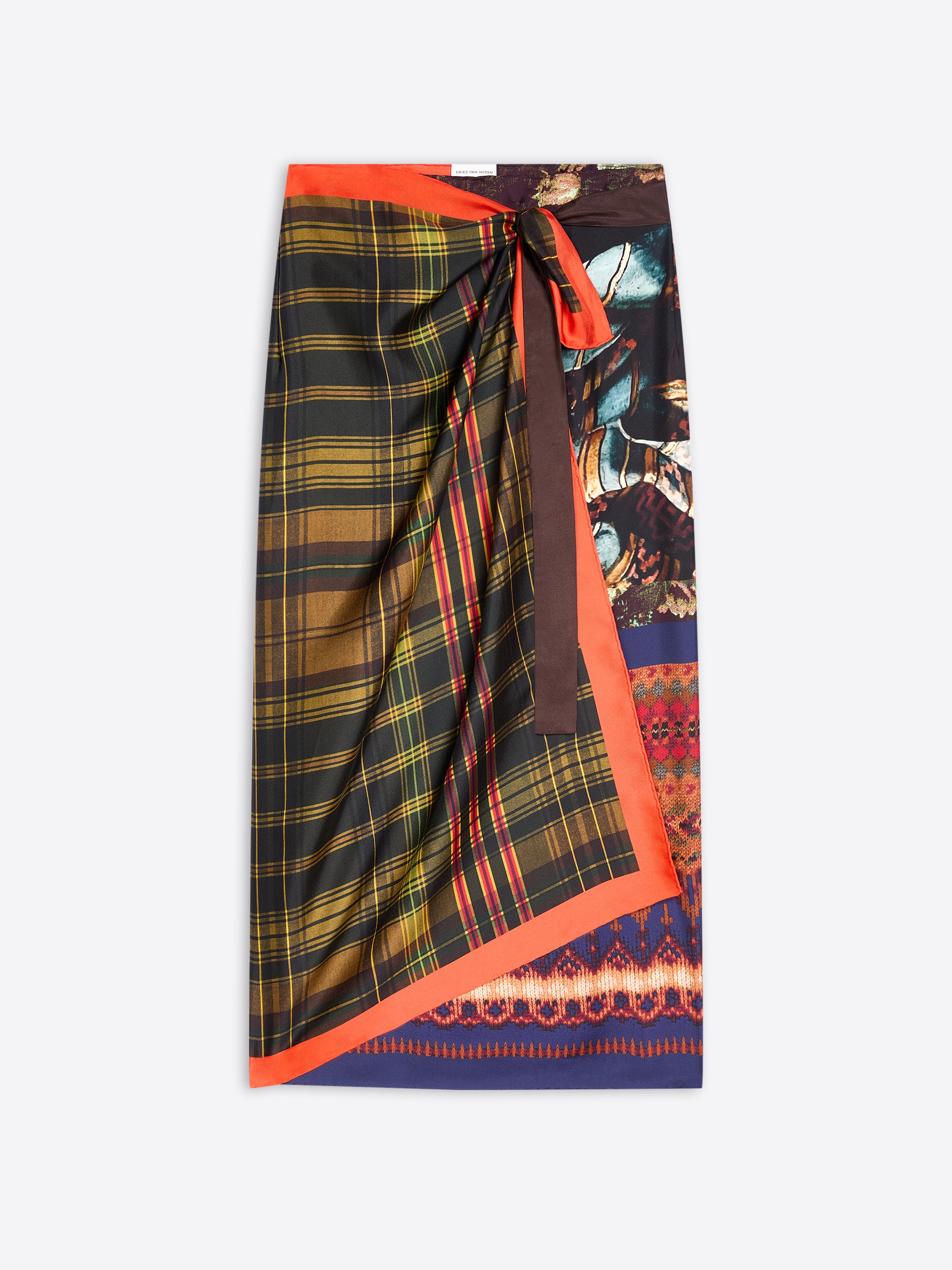 Long wrap scarf-skirt - Autumn-Winter Women | Dries Van Noten